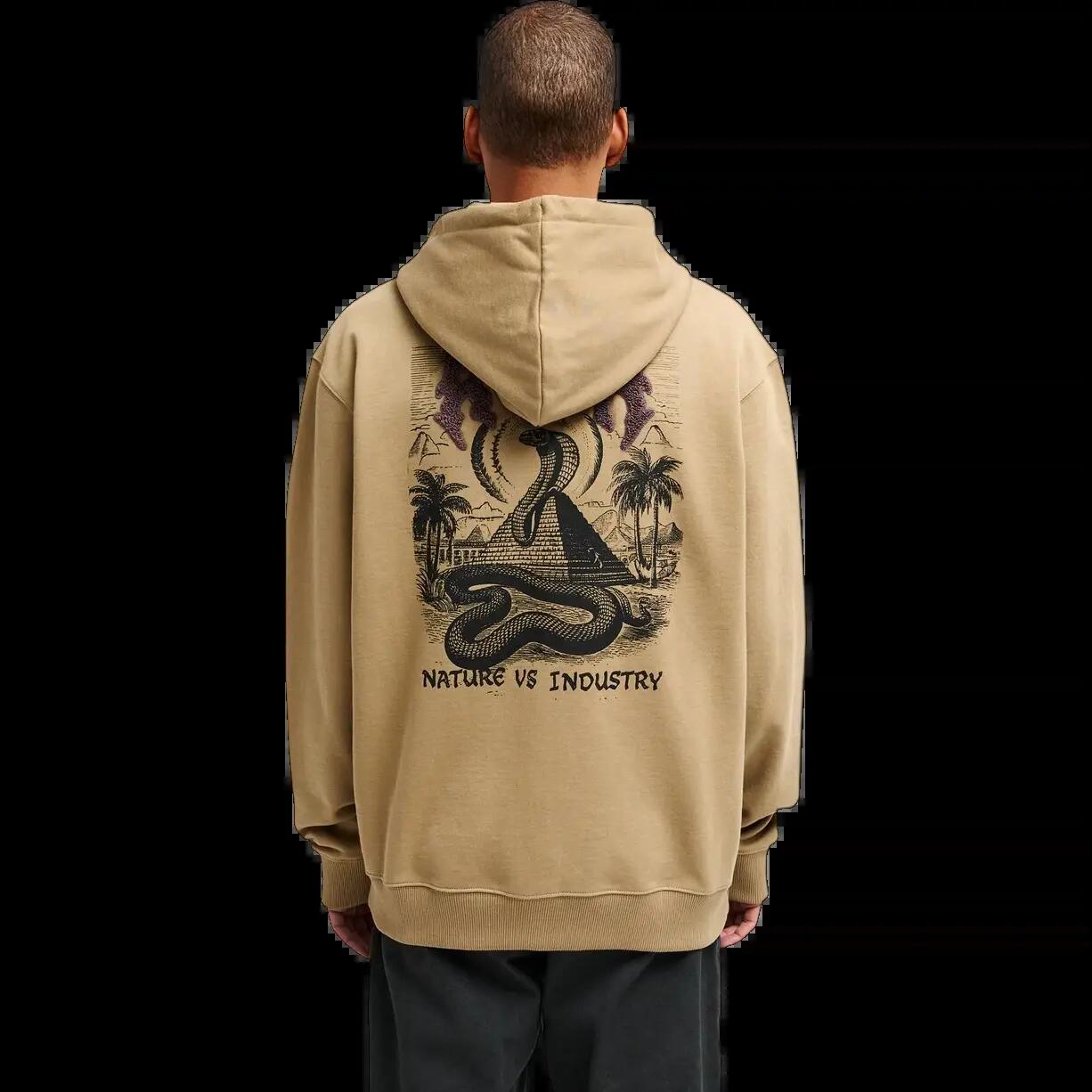 Sudadera con capucha y cremallera Rvca Cobra Emire Marrón 2/8