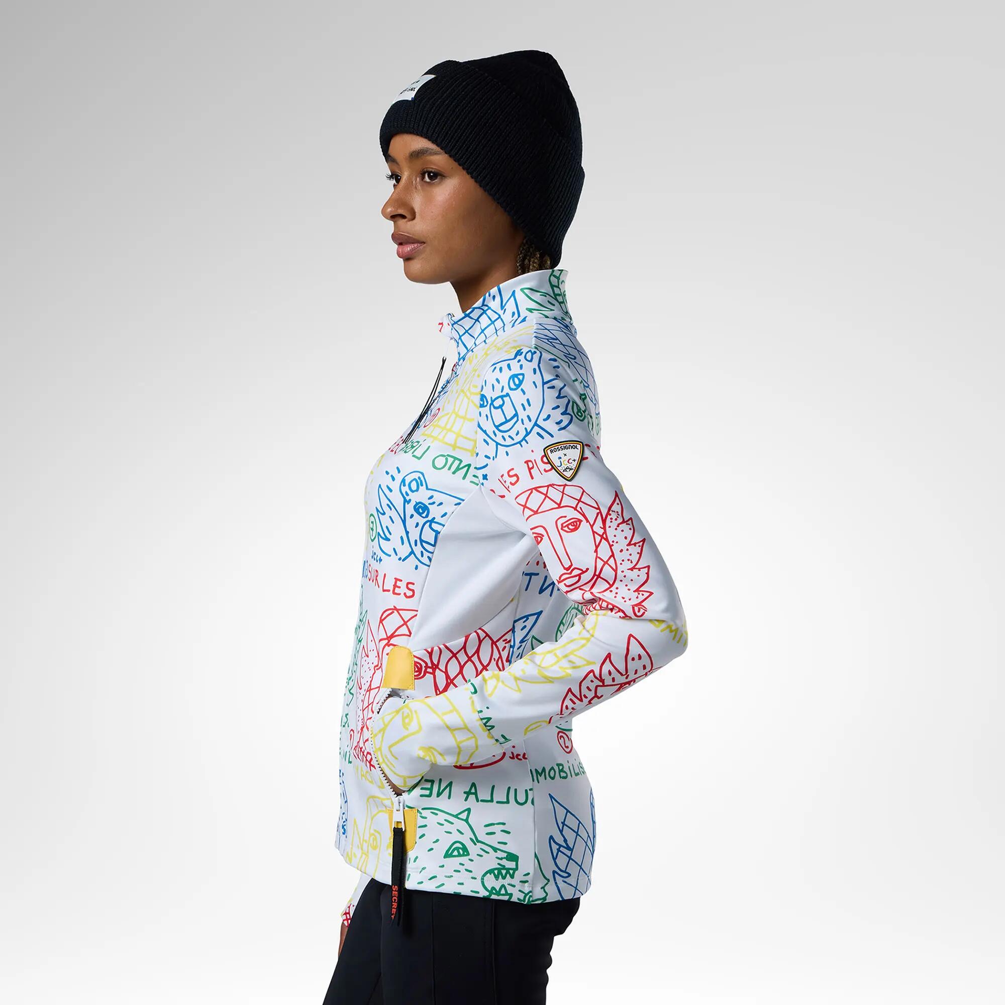 Bluza narciarska damska Rossignol JCC Fleece 4/7