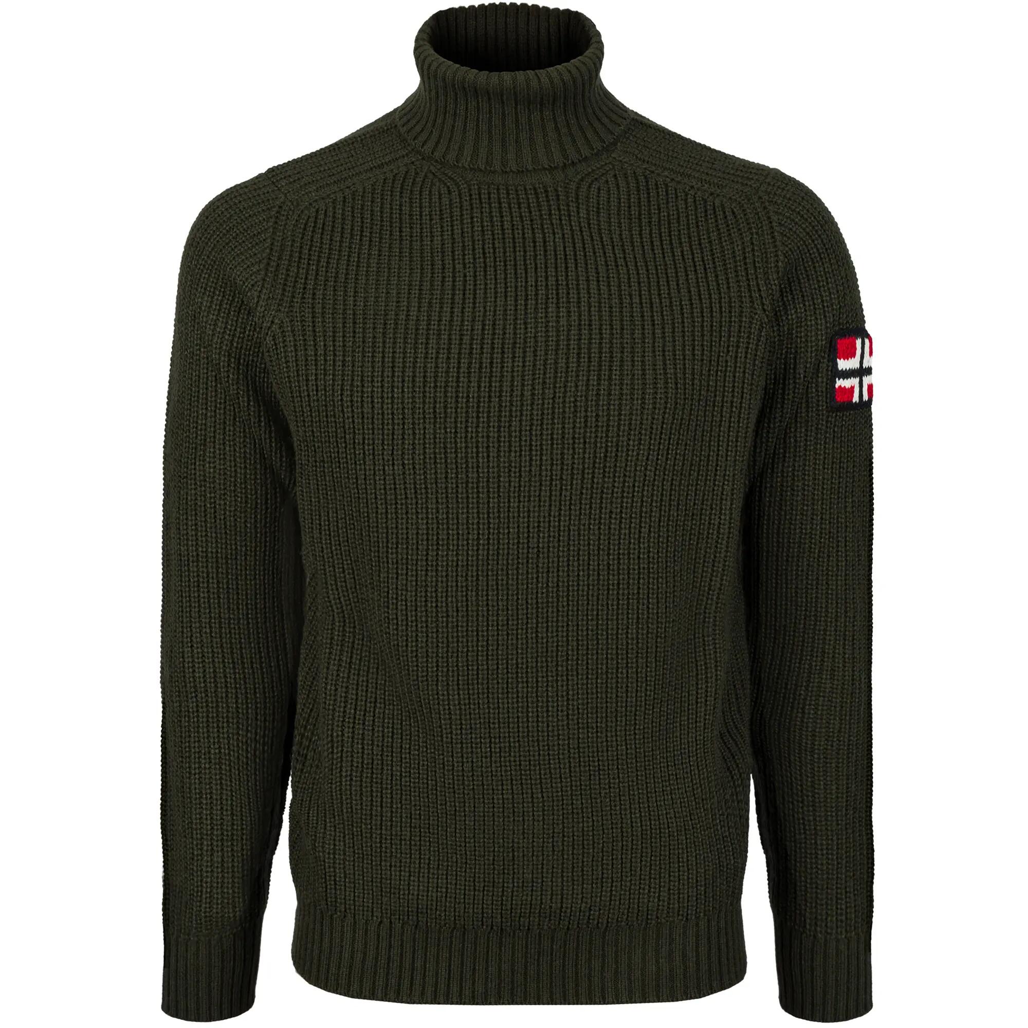 Pánský turistický svetr z Norska s vlnou 3/7