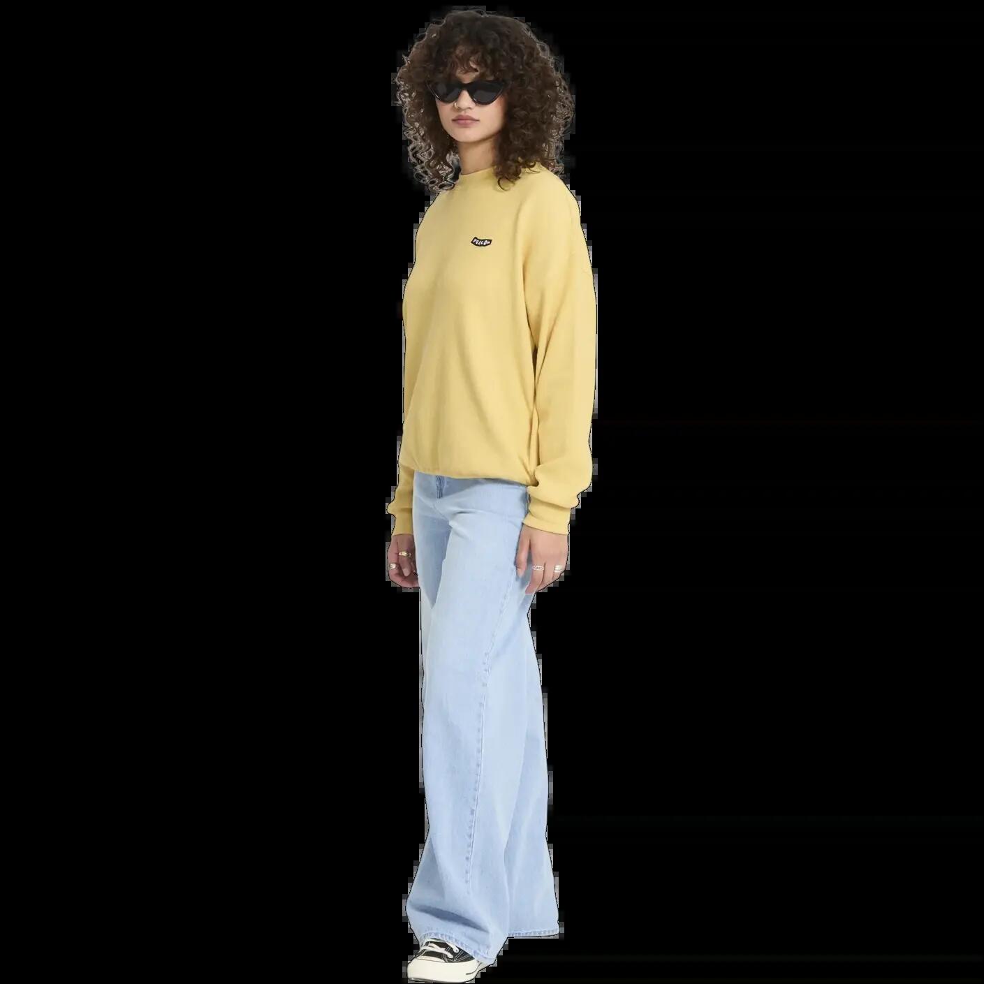 Sweatshirt Volcom SWEETERRY AMARELO SOLAR 6/6