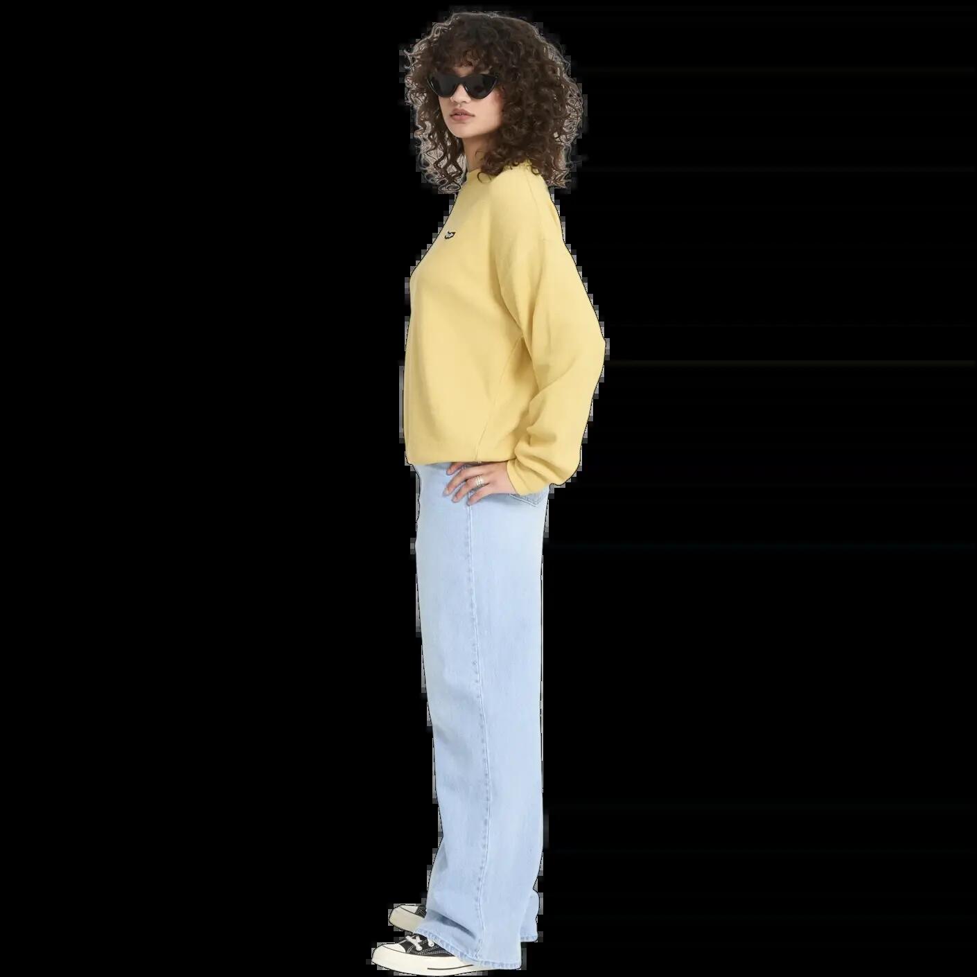 Sweatshirt Volcom SWEETERRY AMARELO SOLAR 5/6
