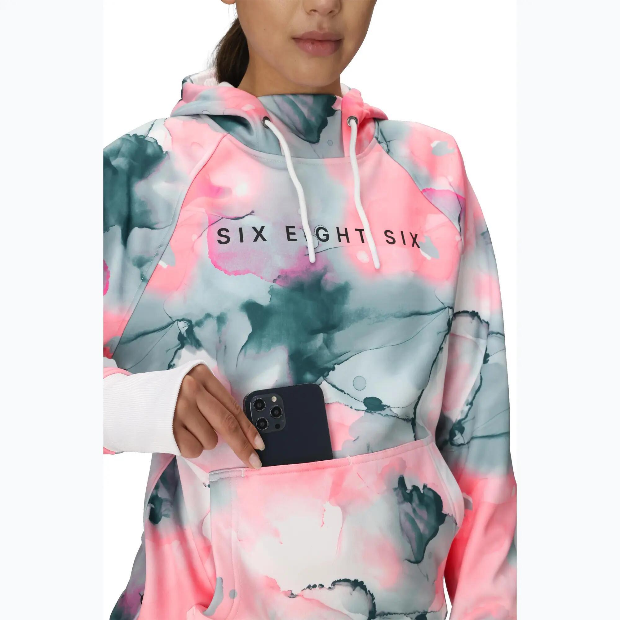 Bluza snowboardowa damska 686 Bonded Fleece Pullover Hoody 5/6