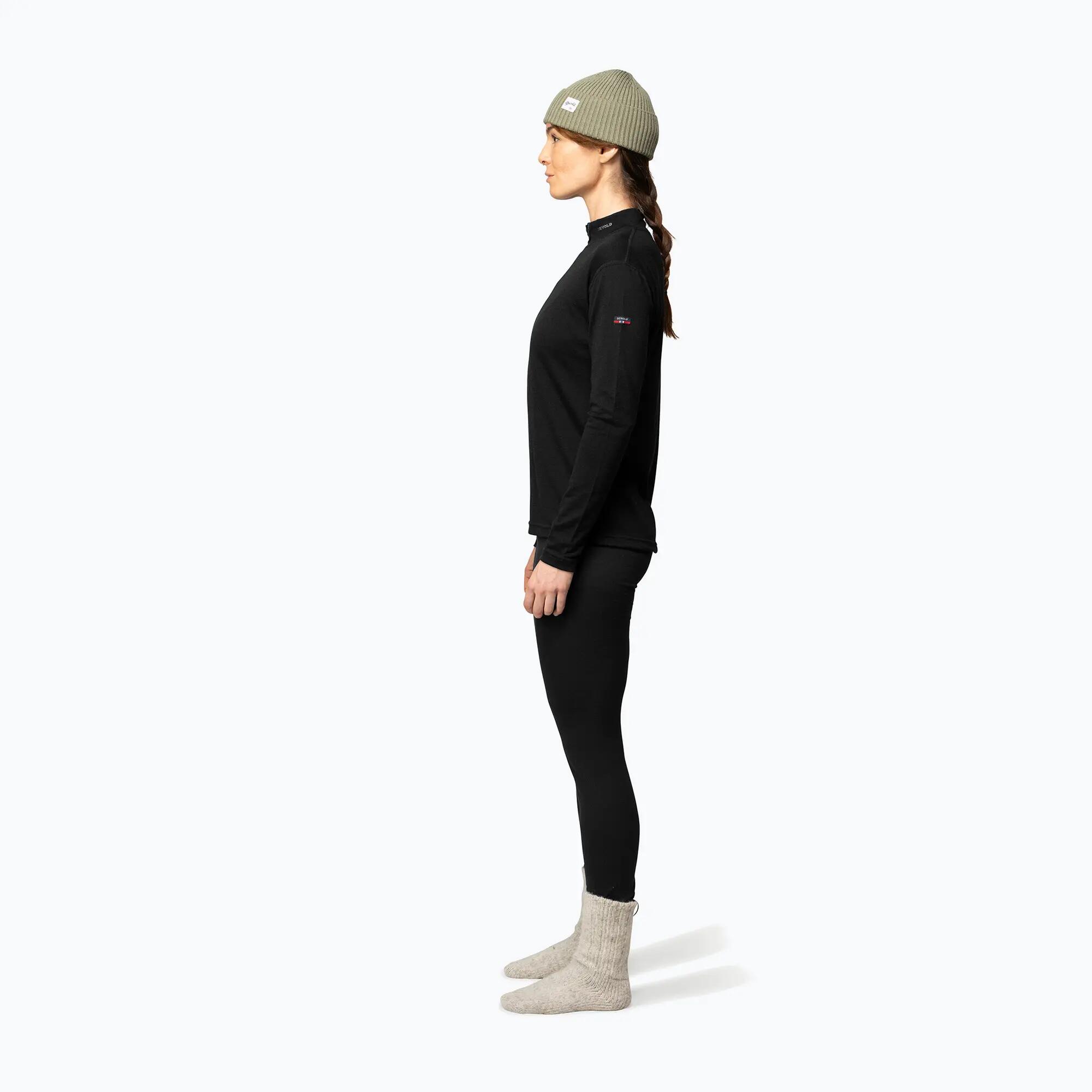Bluza termoaktywna damska Devold Breeze Merino 150 Zip Neck 4/6