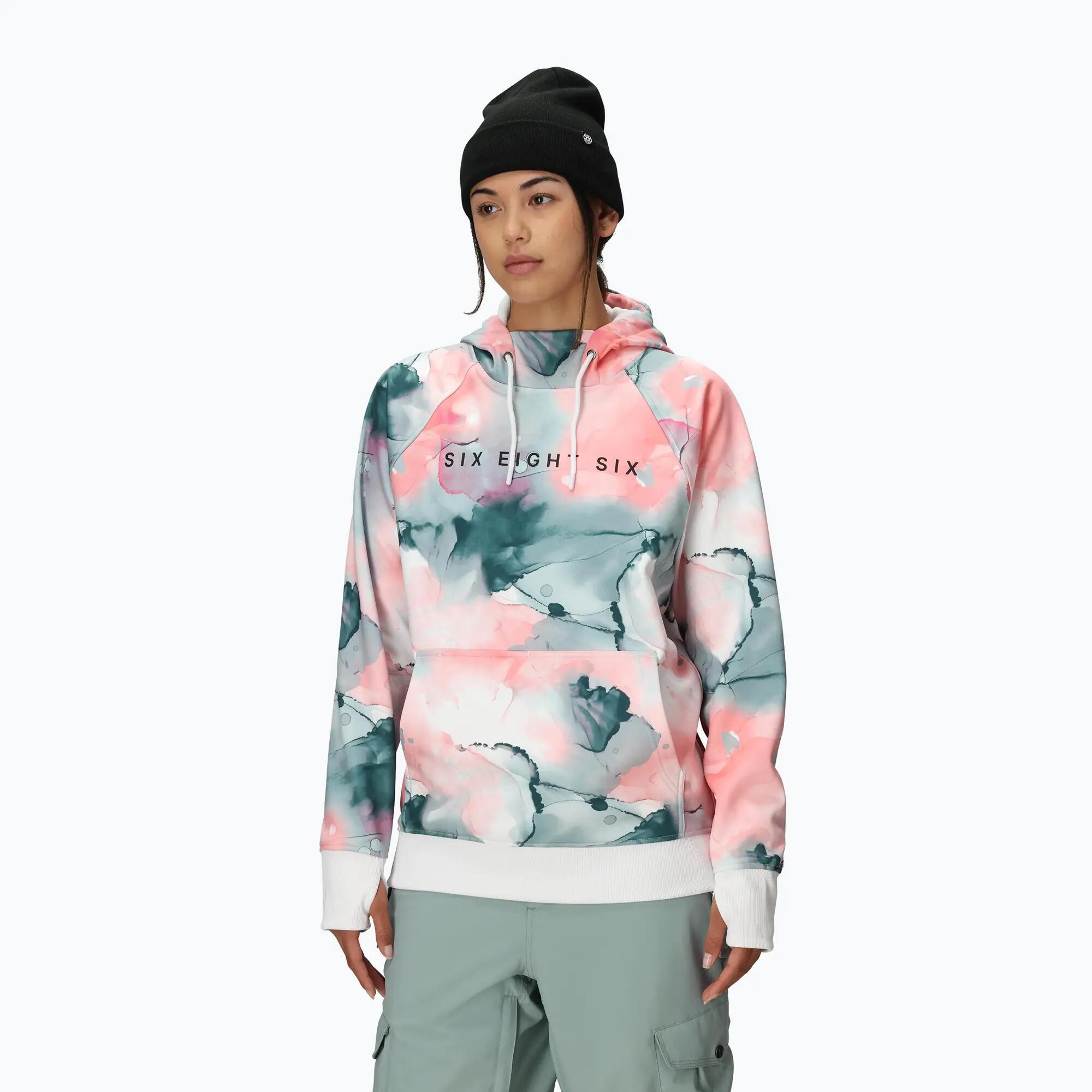 Bluza snowboardowa damska 686 Bonded Fleece Pullover Hoody 4/6
