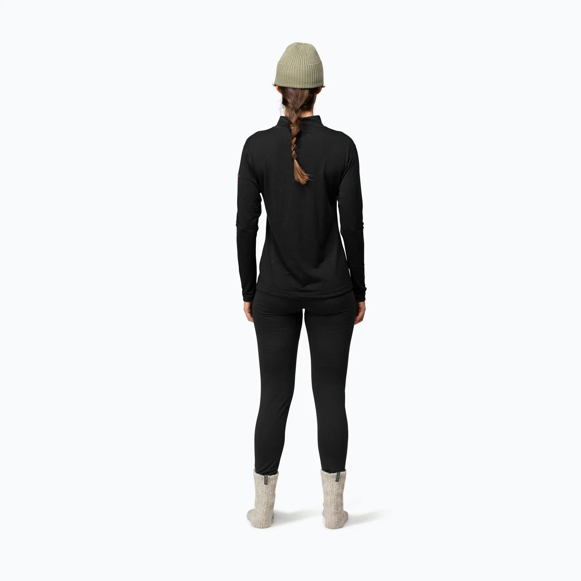 Bluza termoaktywna damska Devold Breeze Merino 150 Zip Neck 3/6