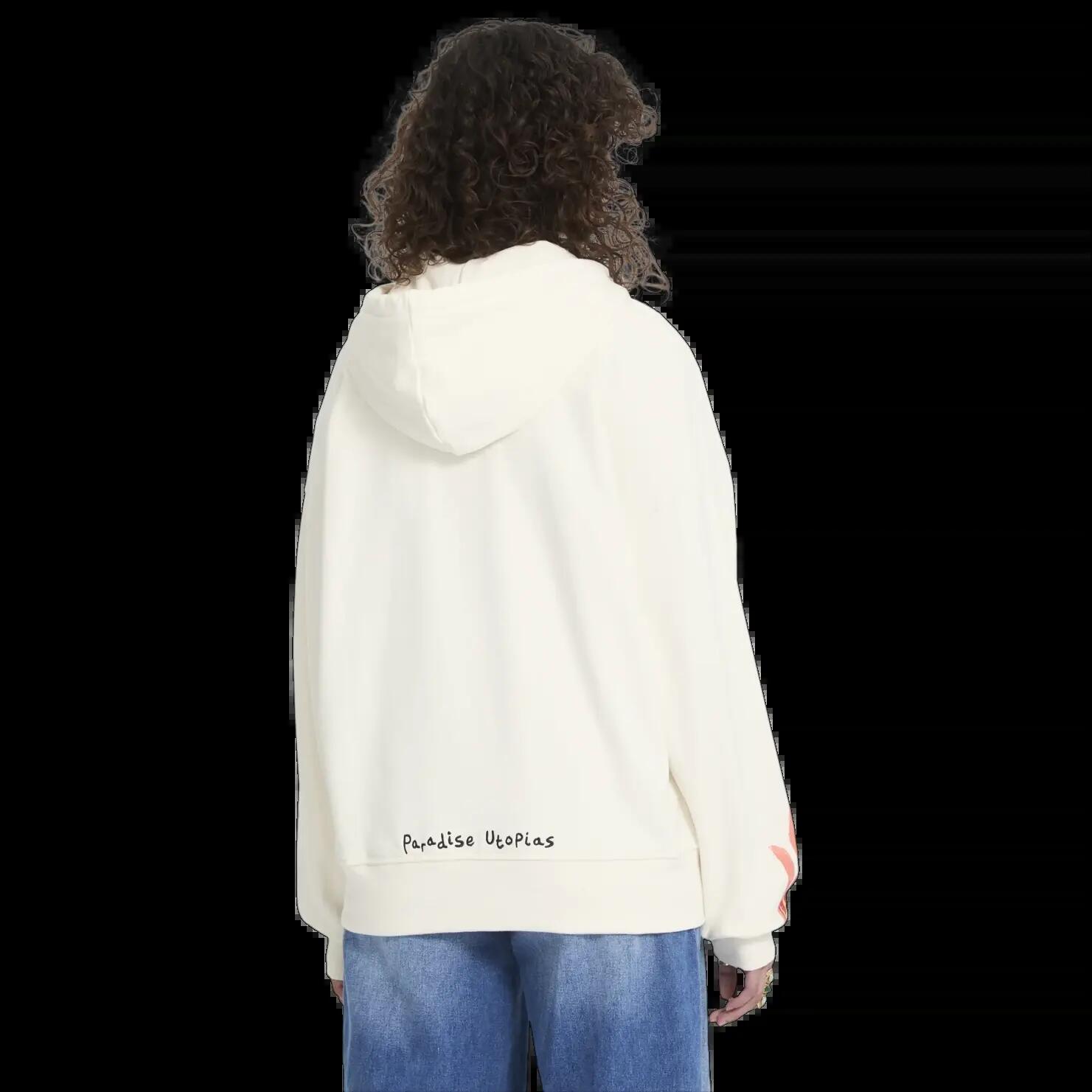 Sudadera con capucha y cremallera Volcom FA MICKEY MASON ZIP FLEECE Blanco 2/7