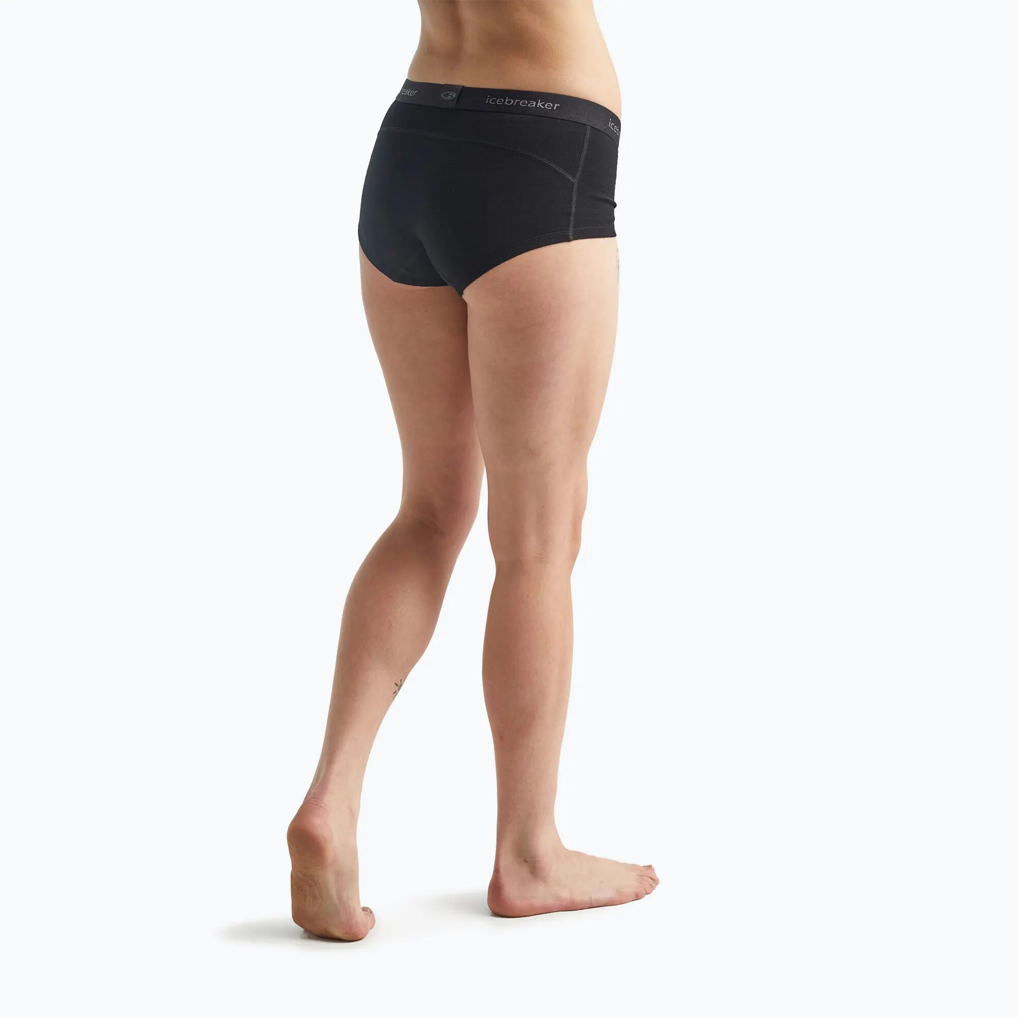 Short de boxe femme Icebreaker Merino 200 Oasis 4/7
