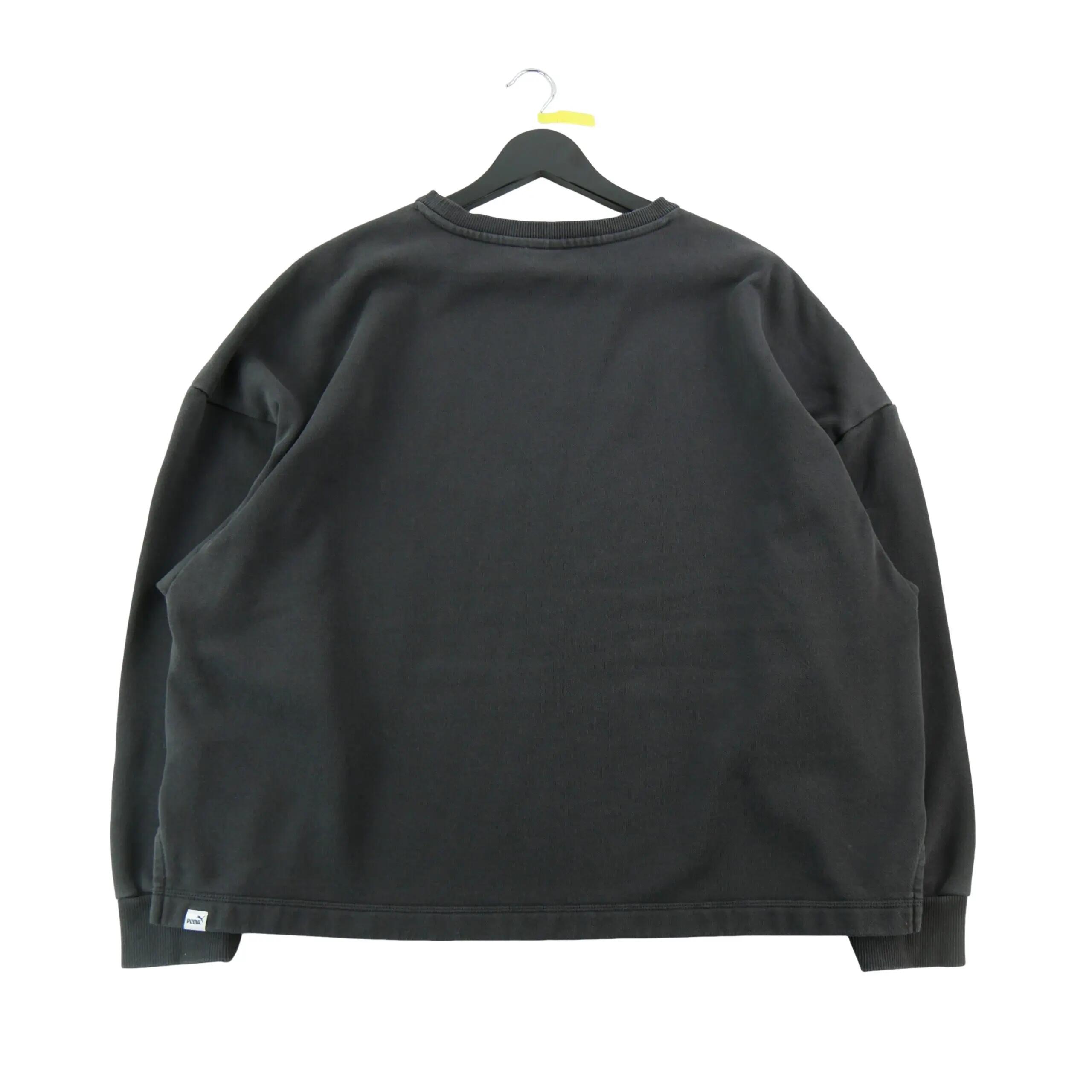 Second hand - Felpa Donna Ladies' Fleece Crew Nero - Stato buono 2/9