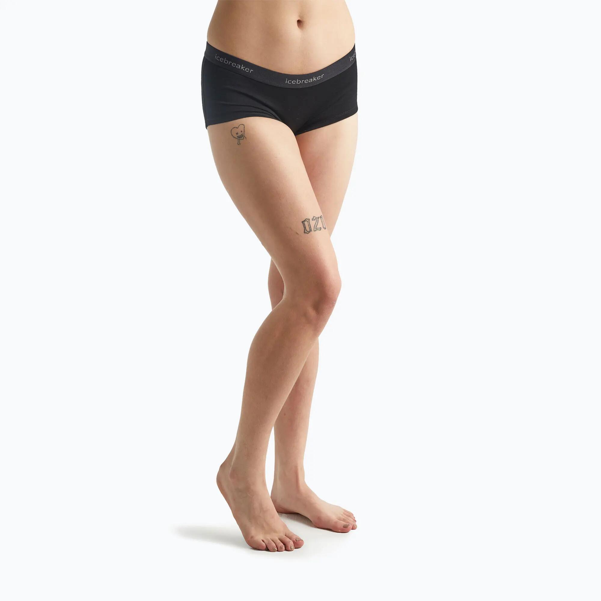 Short de boxe femme Icebreaker Merino 200 Oasis 2/7
