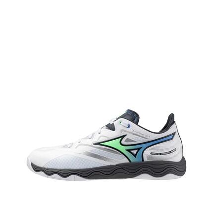 Chaussures de tennis de table Mizuno Wave Medal Neo Blanc/Neomint/Indiaink