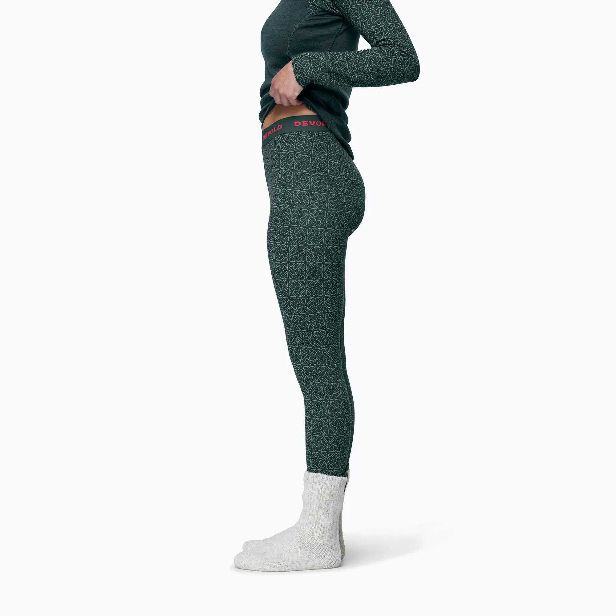 Dámské termokalhoty Devold Duo Active Merino 205 Longs 3/6
