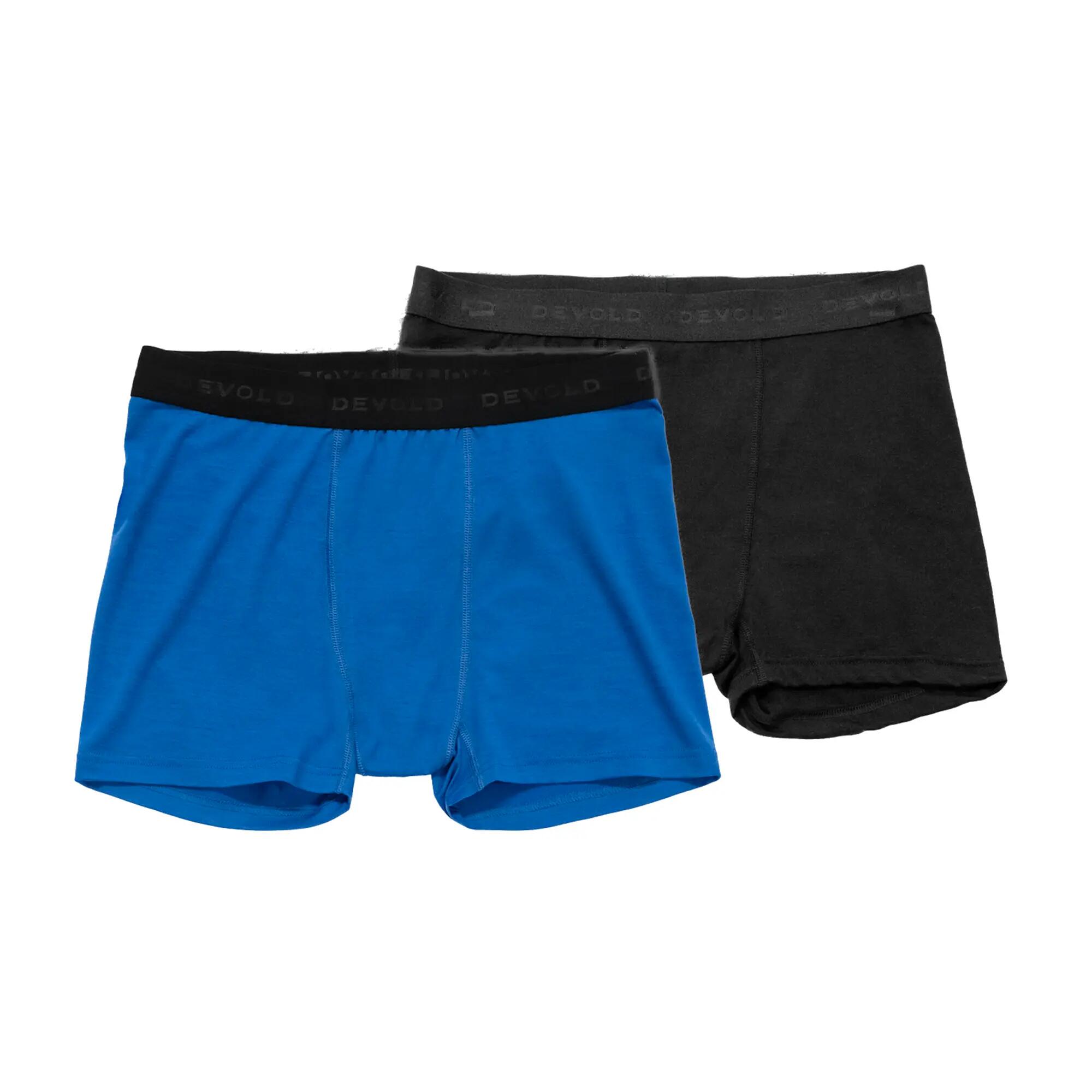 Breeze Merino Boxer Man 2PK M black/royal 3/3