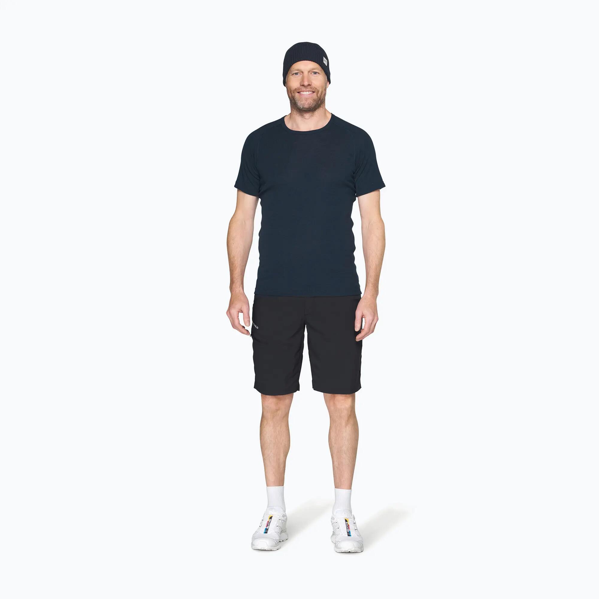 Koszulka termoaktywna męska Devold Adventure Merino 190 Tee Ink 2/6