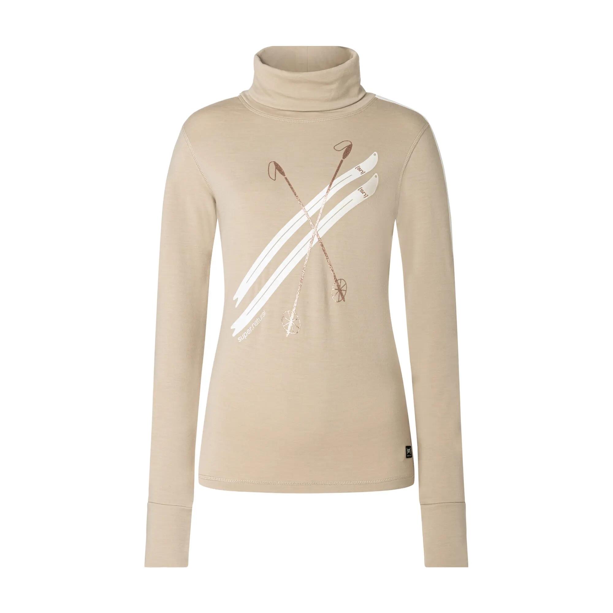 Sweter damski Super.Natural KryTeeede Ski Roll Neck 6/6
