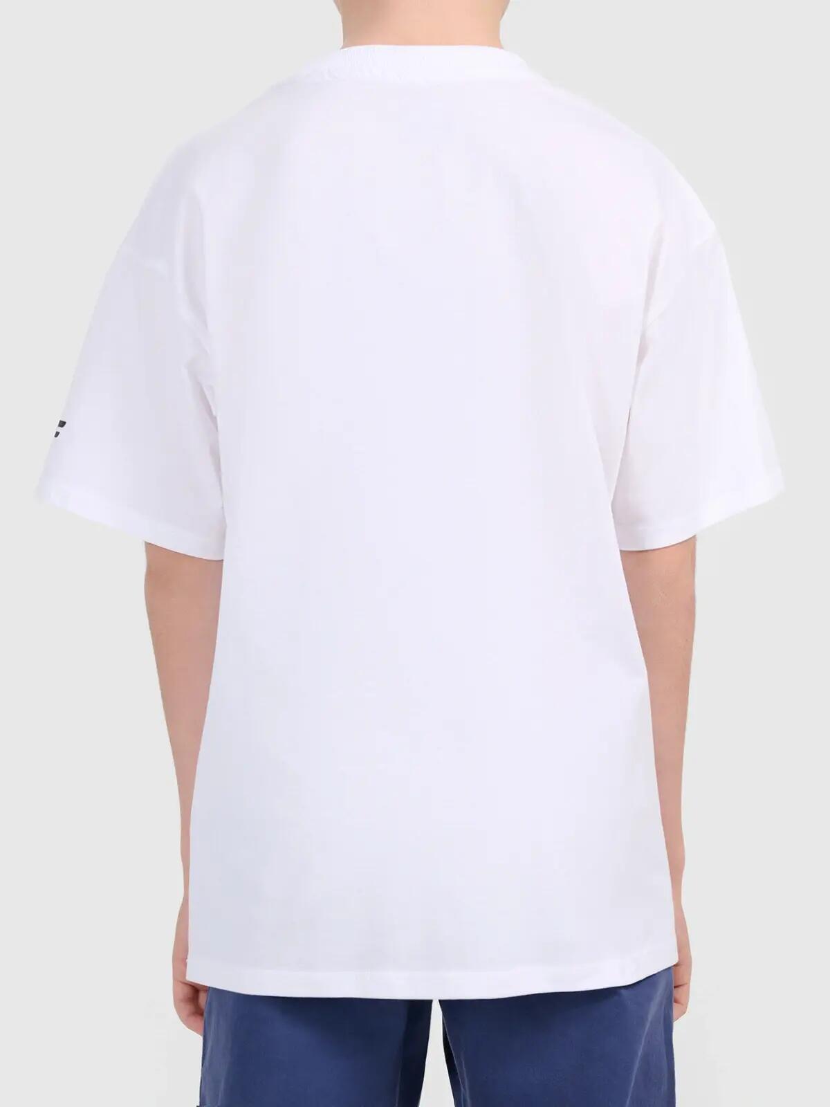 T-shirt bawełniany chłopięcy 4F 4FJWAW26TTSHM3516 2/4