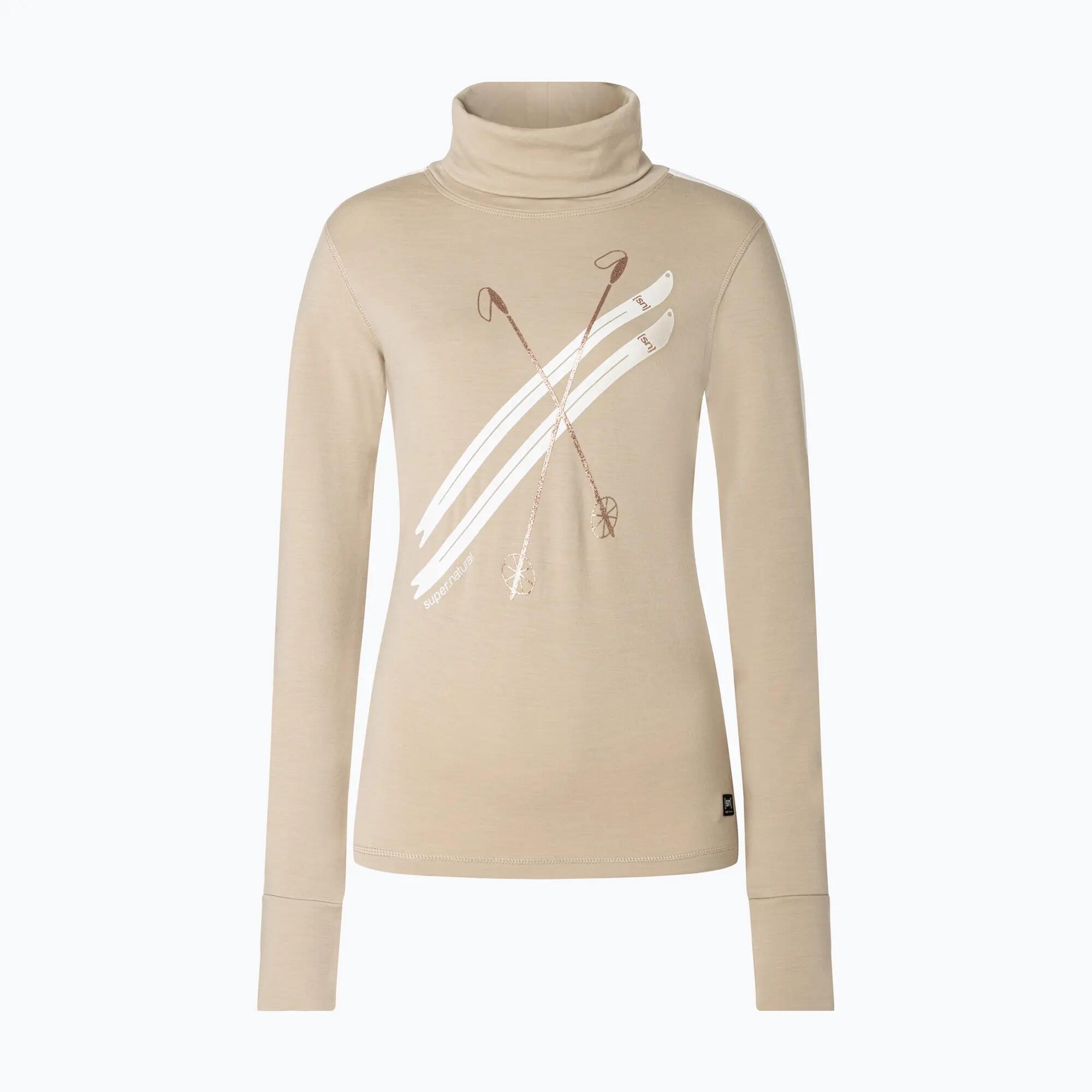Sweter damski Super.Natural KryTeeede Ski Roll Neck 4/6