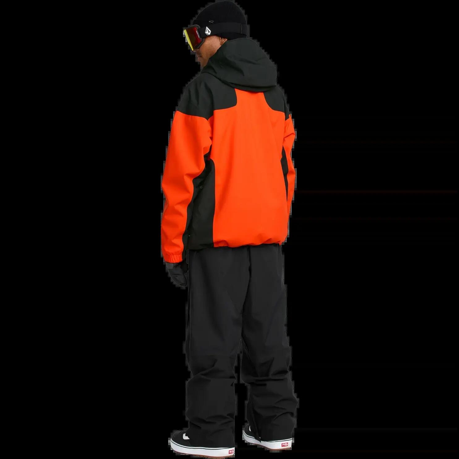 Casaco de snowboard com capuz Volcom Kleveland Laranja 4/8
