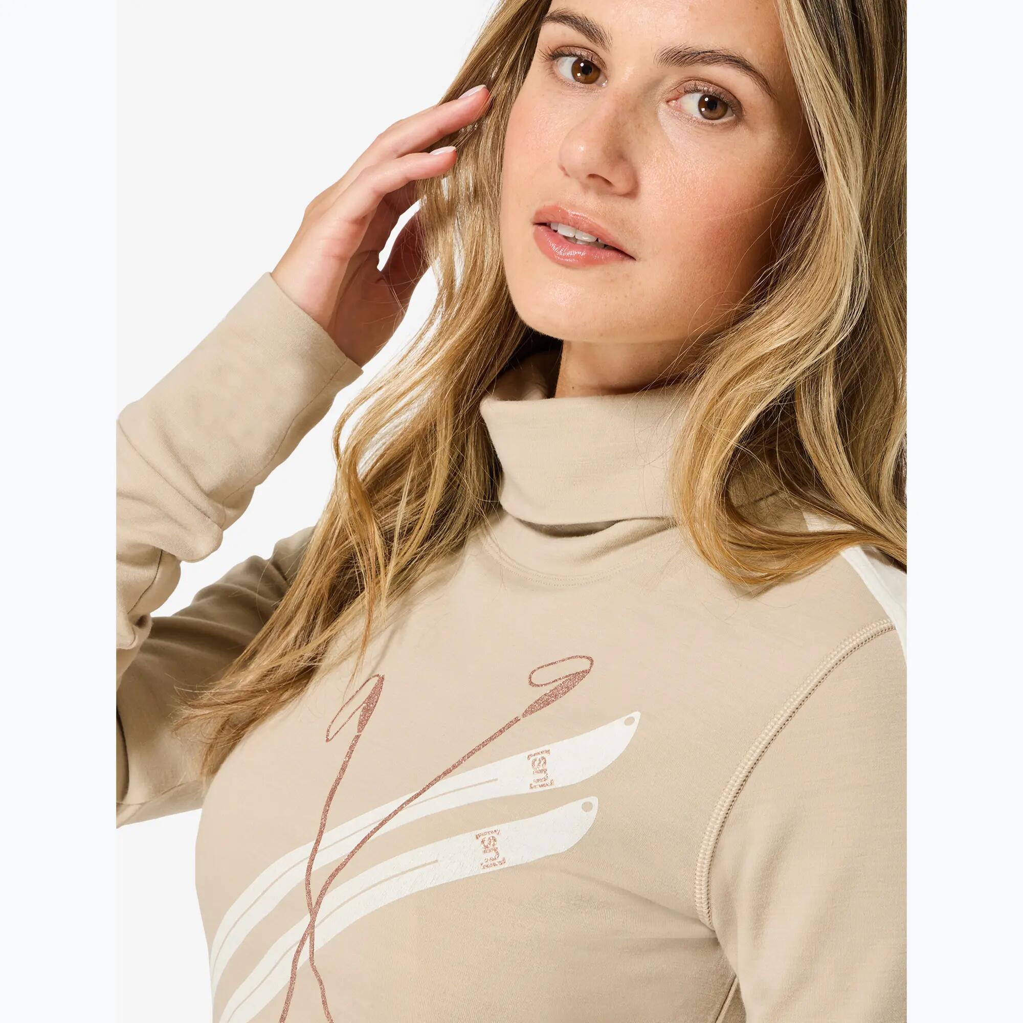 Sweter damski Super.Natural KryTeeede Ski Roll Neck 3/6