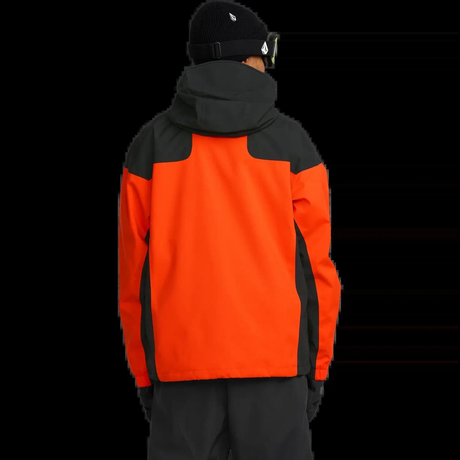 Casaco de snowboard com capuz Volcom Kleveland Laranja 2/8