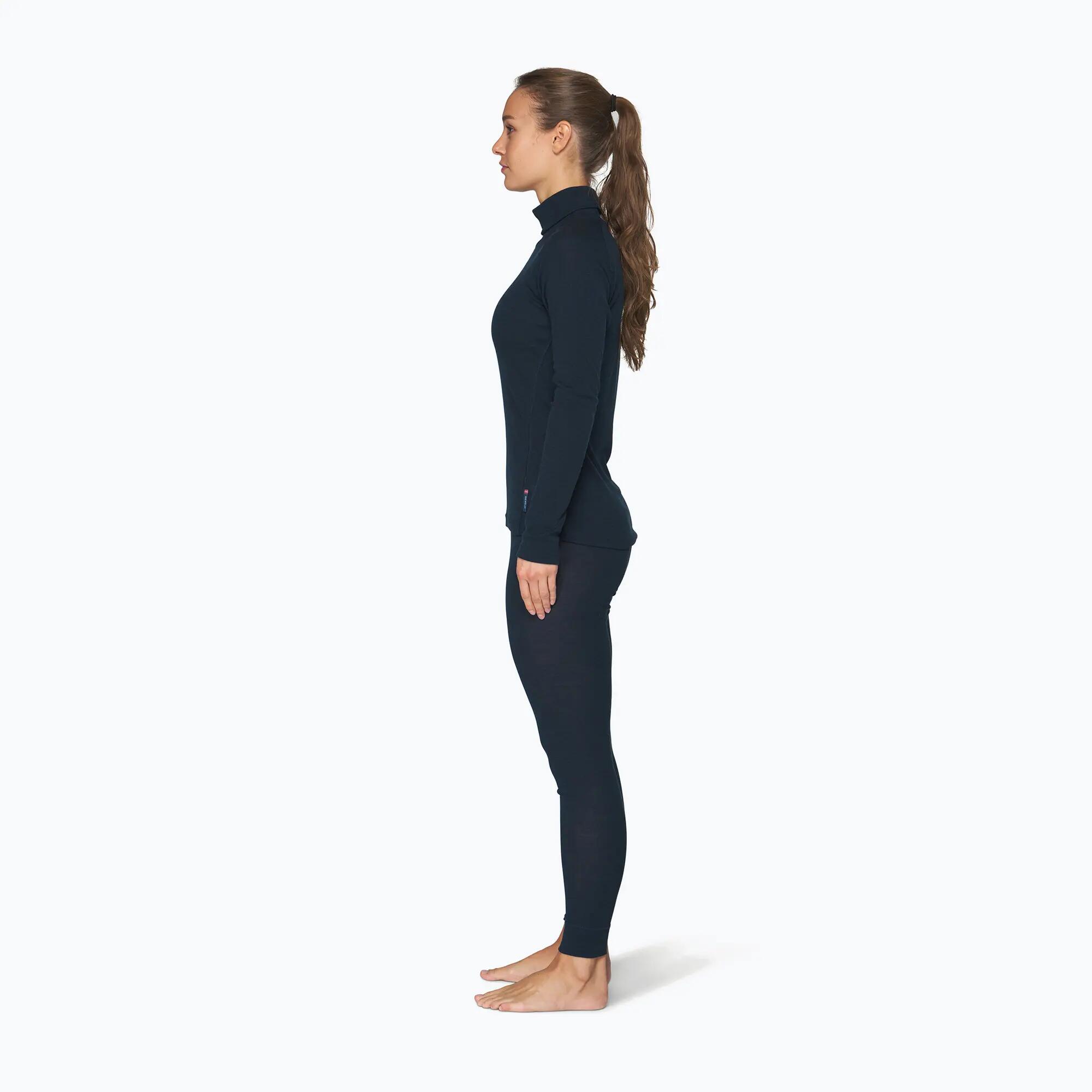 Bluza termoaktywna damska Devold Adventure Merino 190 High Neck 4/6