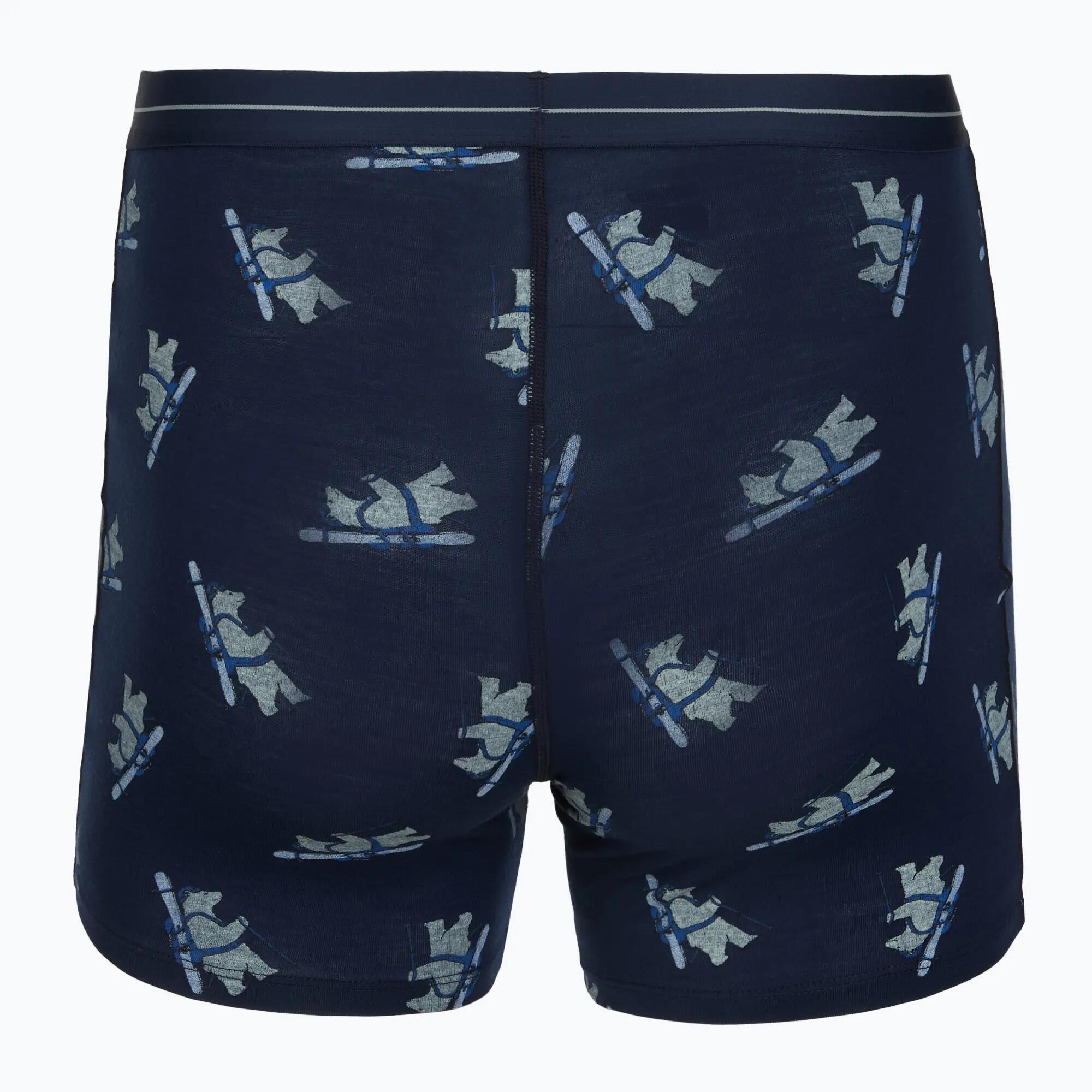 Boxer thermoactif homme Icebreaker Merino 150 Anatomica BearTour AOP Boxers 2/4