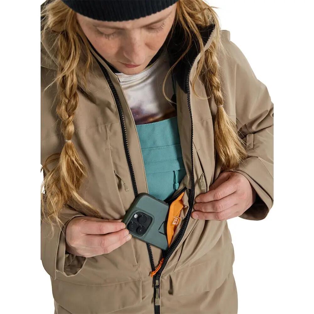 Casaco de snowboard com capuz Burton Prowess 2.0 Verde Kelp 5/8