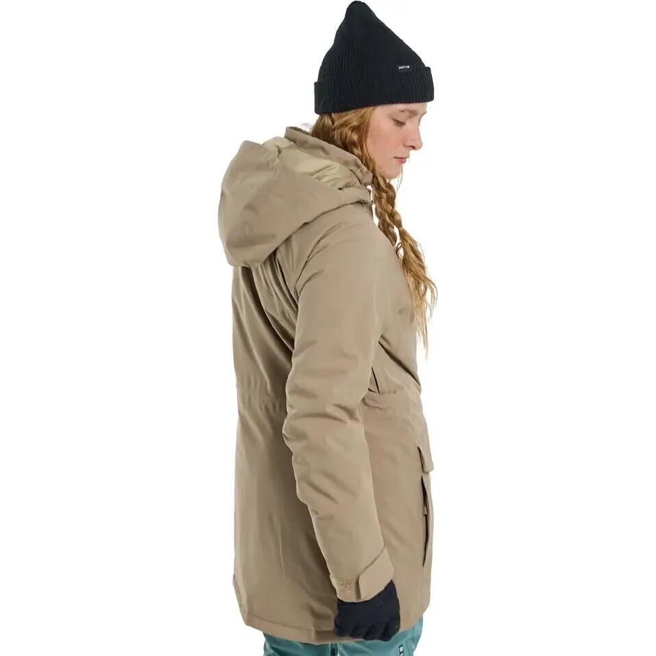Casaco de snowboard com capuz Burton Prowess 2.0 Verde Kelp 3/8