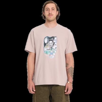 Camiseta Volcom FA ISSAM AUPTEL Marrón Corteza