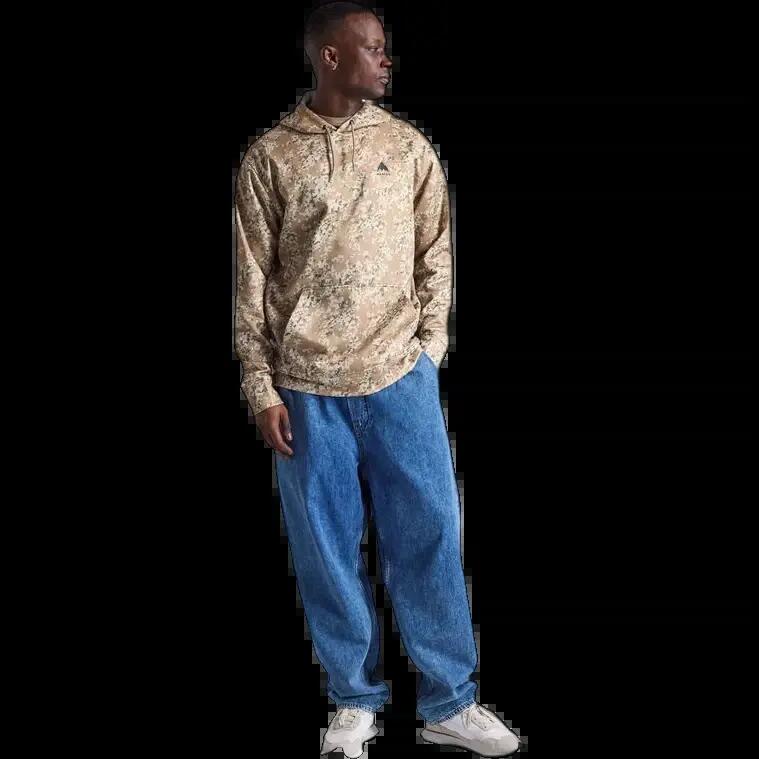 Sweatshirt com capuz Burton Oak Neve Camuflagem 4/5