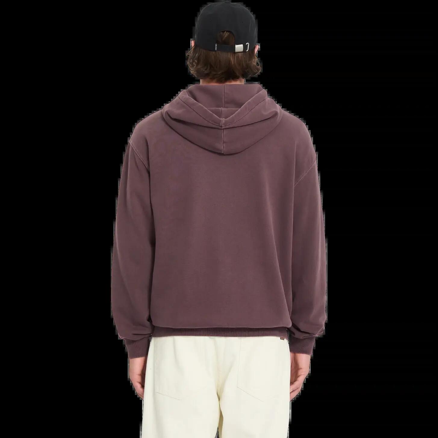 Sweat à capuche zippé Volcom SINGLE STONE TW ZIP Bleu Clair 2/5