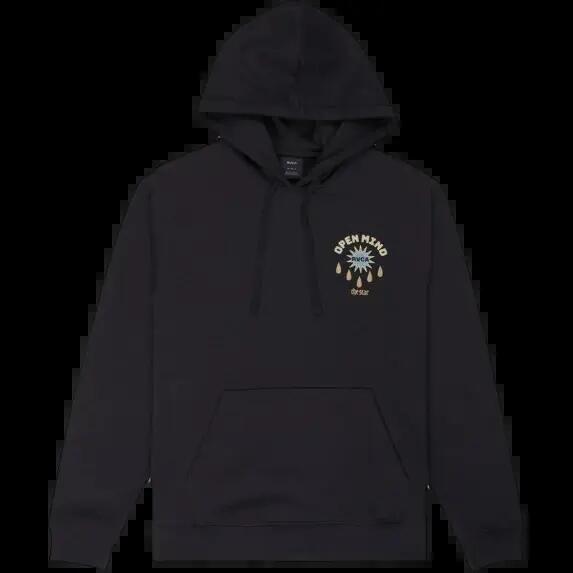 Sweatshirt com capuz Rvca The Star Preto 5/6