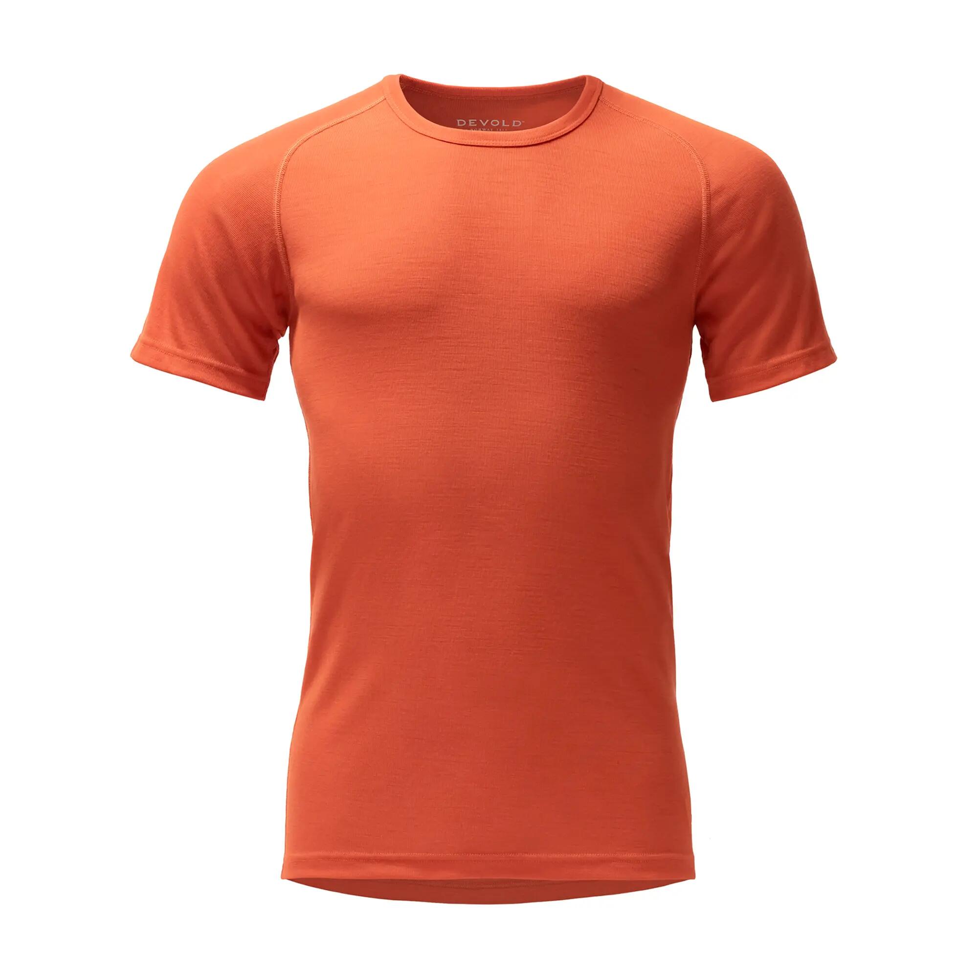 Koszulka termoaktywna męska Devold Adventure Merino 190 Tee Brick 6/6