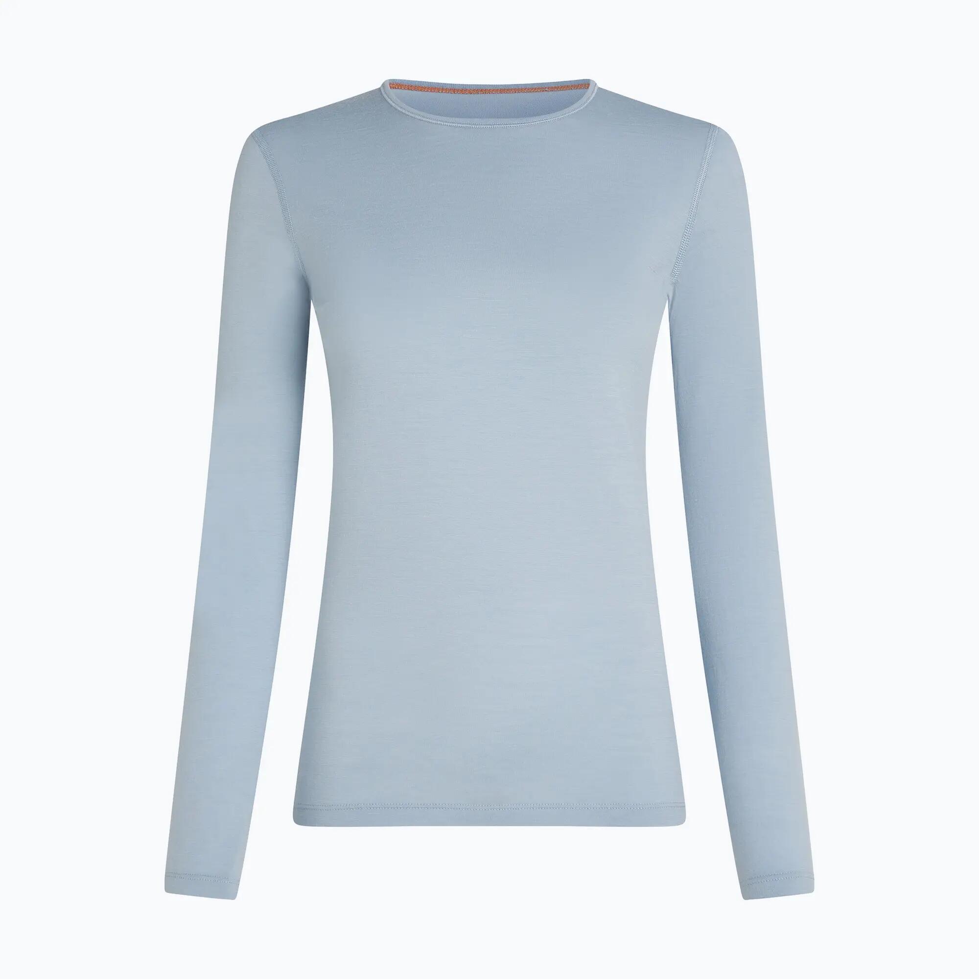 Bluza termoaktywna damska Icebreaker 200 Oasis Crewe Zinc Blue 7/7