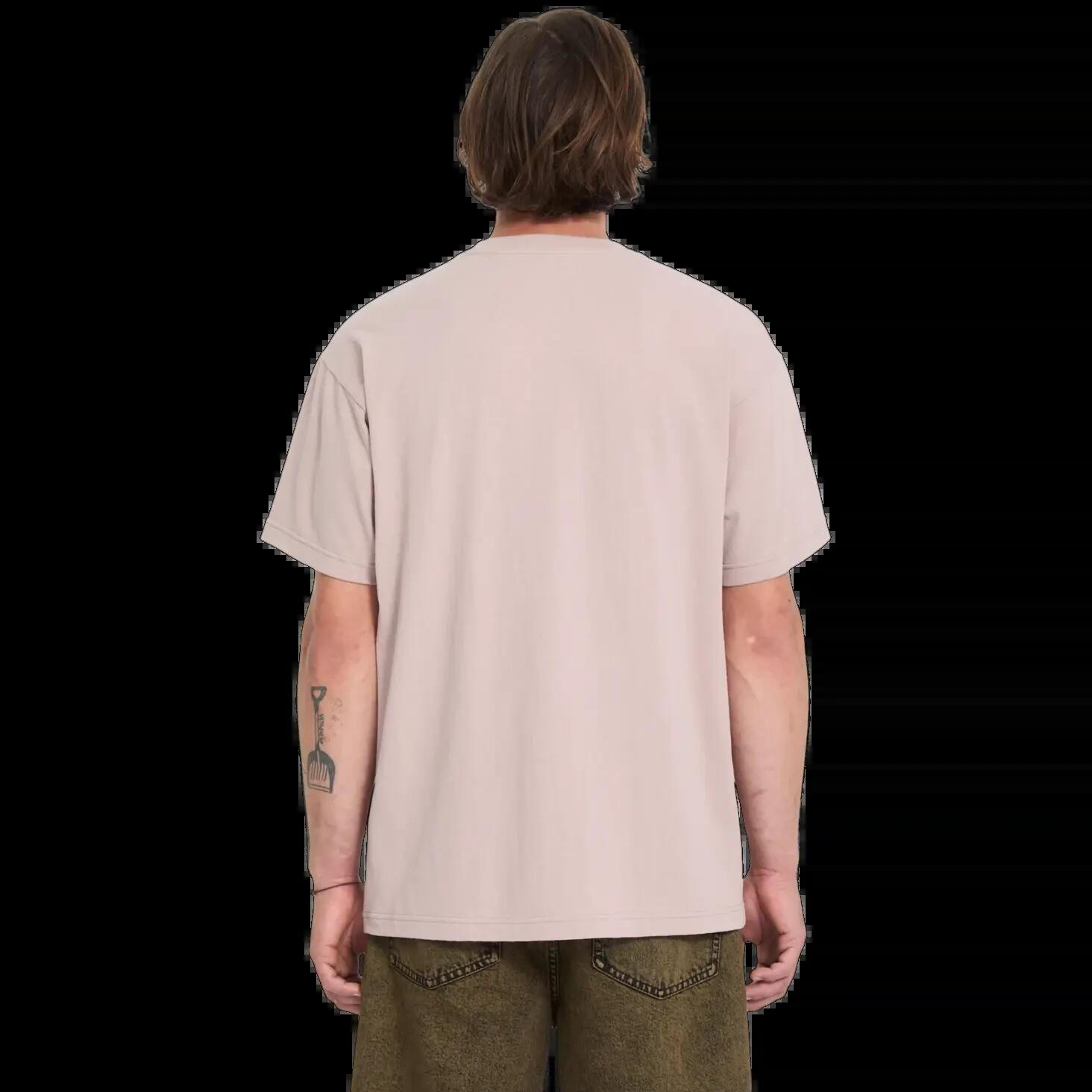 T-shirt Volcom FA ISSAM AUPTEL Castanho Casca 2/4