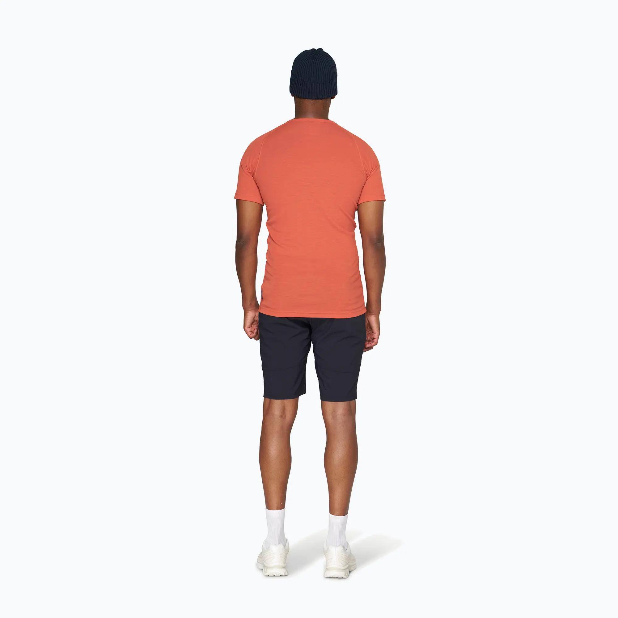 Koszulka termoaktywna męska Devold Adventure Merino 190 Tee Brick 3/6