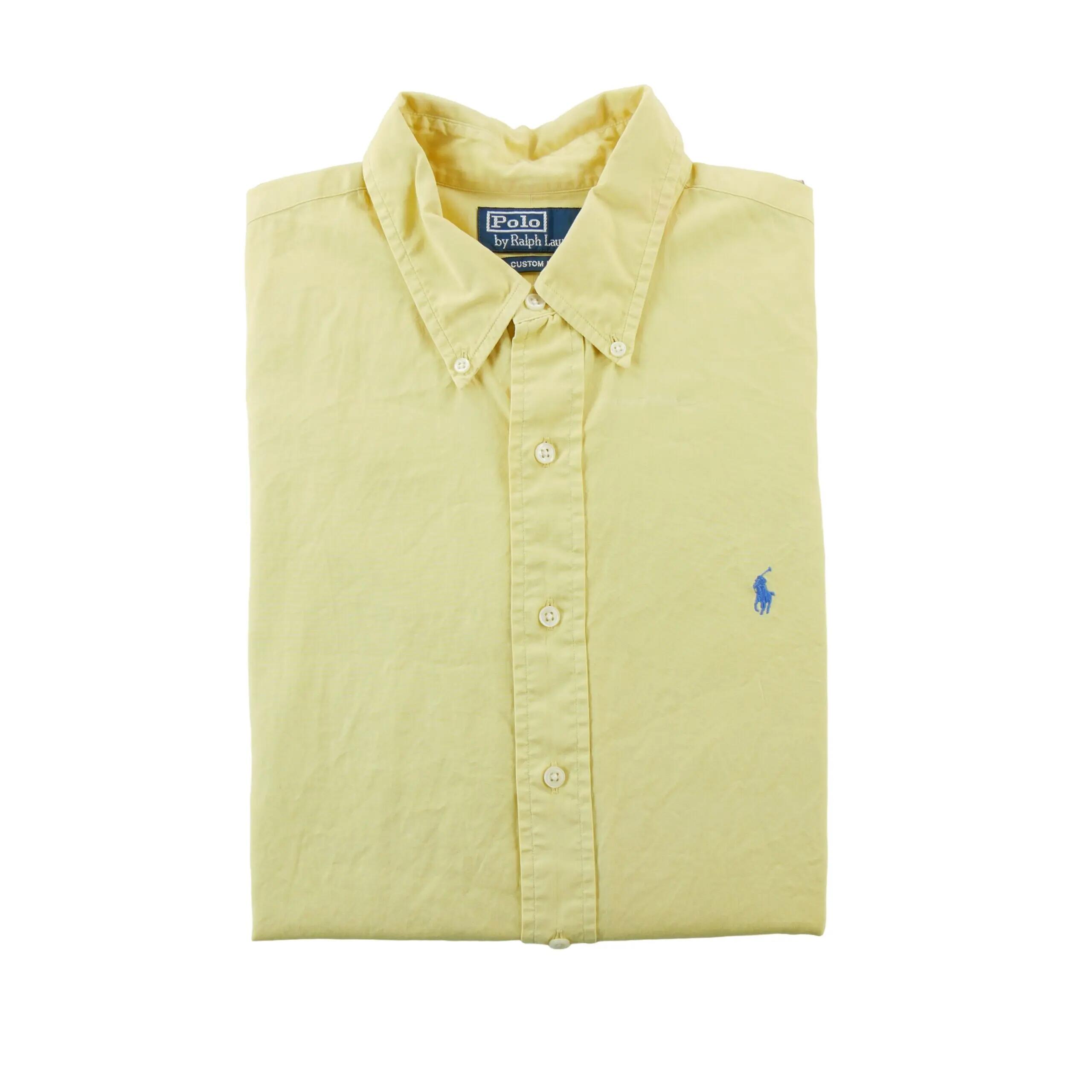 Second hand - Camicia classica uomo unita Custom Fit - Stato buono 3/9