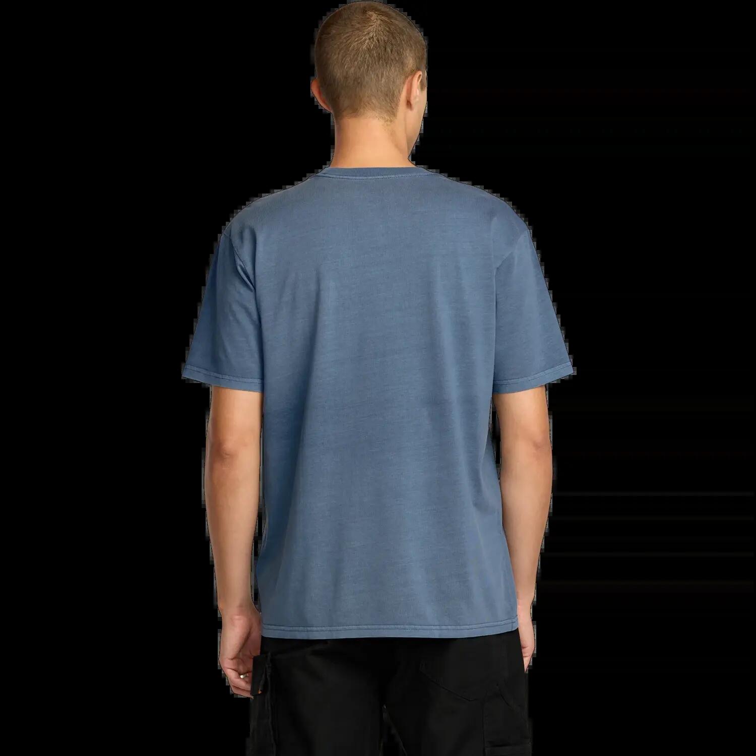 Volcom Workwear Certified T-Shirt Blau Waschung 2/7