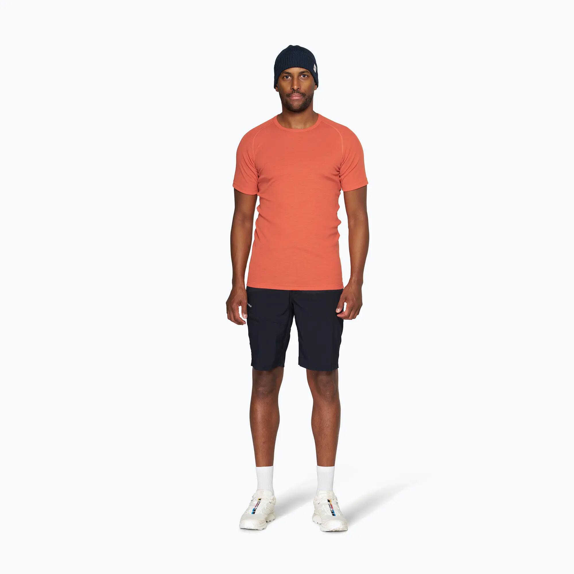 Koszulka termoaktywna męska Devold Adventure Merino 190 Tee Brick 2/6