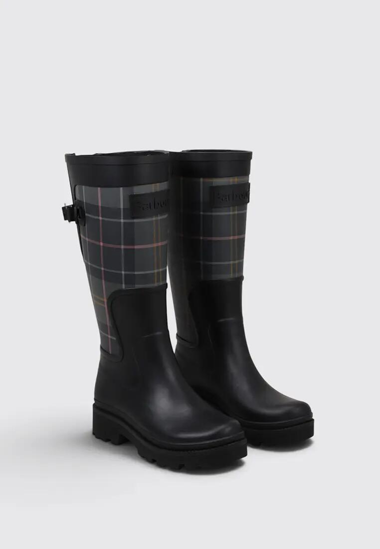 Botas de agua Vela Mujer BARBOUR DENA TALL WELLY Negr 2/4