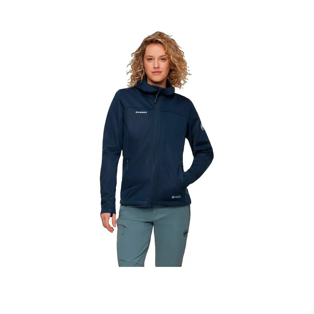 Veste softshell Mammut Ultimate VIII Femme Azul 2/3