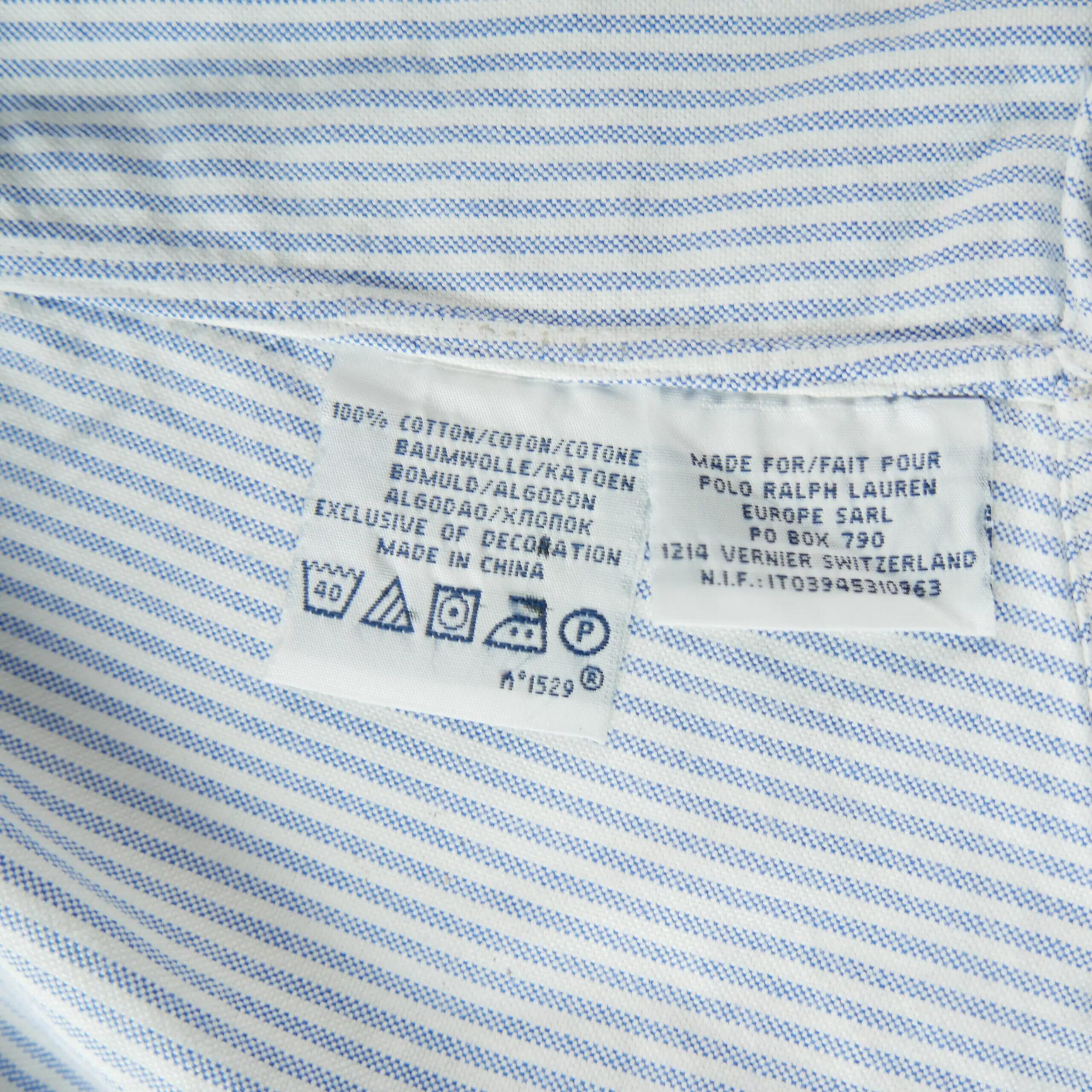 Second hand - Camicie classiche Uomo a righe - Stato buono 9/9
