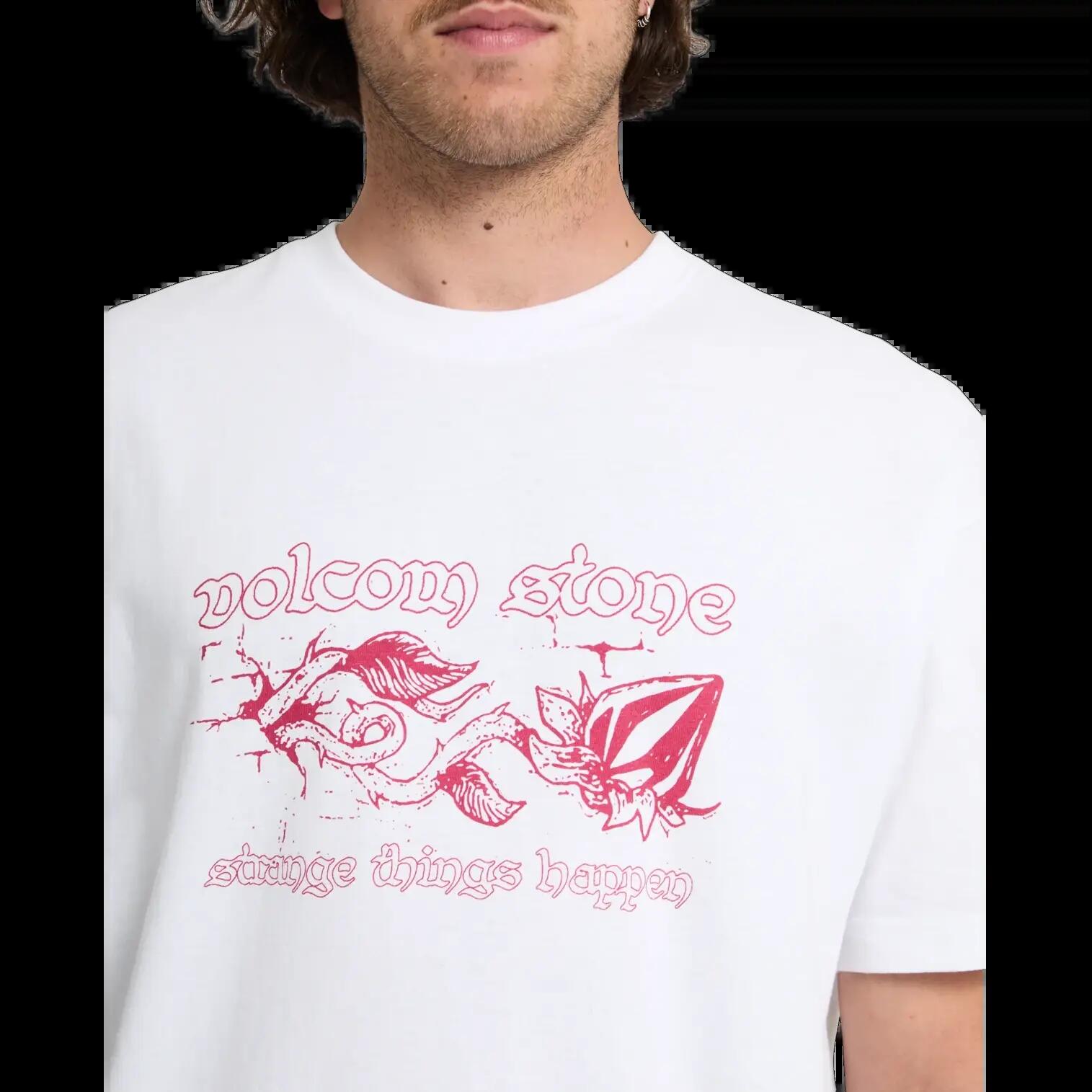 T-shirt Volcom INGROW LSE SST Blanc 4/5