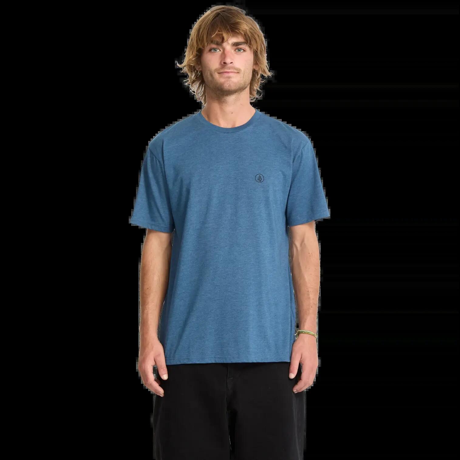 T-shirt Volcom Circle Blanks Bleu Cosmique 2/6