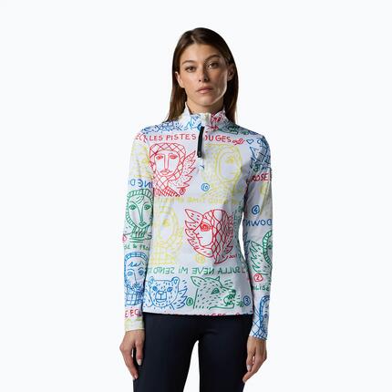 Bluza termoaktywna damska Rossignol JCC Quarter Zip First Layer