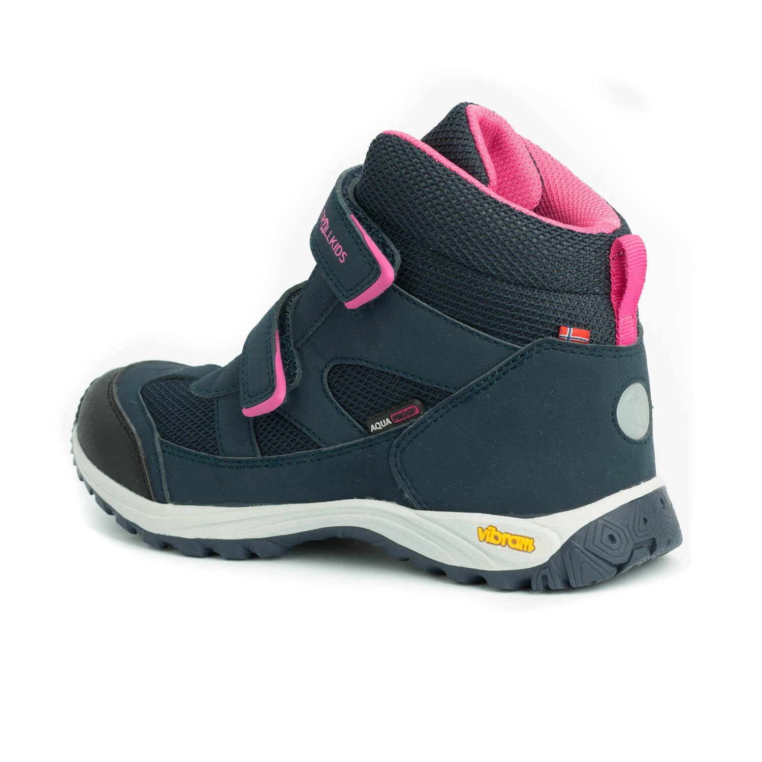 Kinder Winterschuhe Alesund Wasserdicht Marineblau/Magenta 2/5