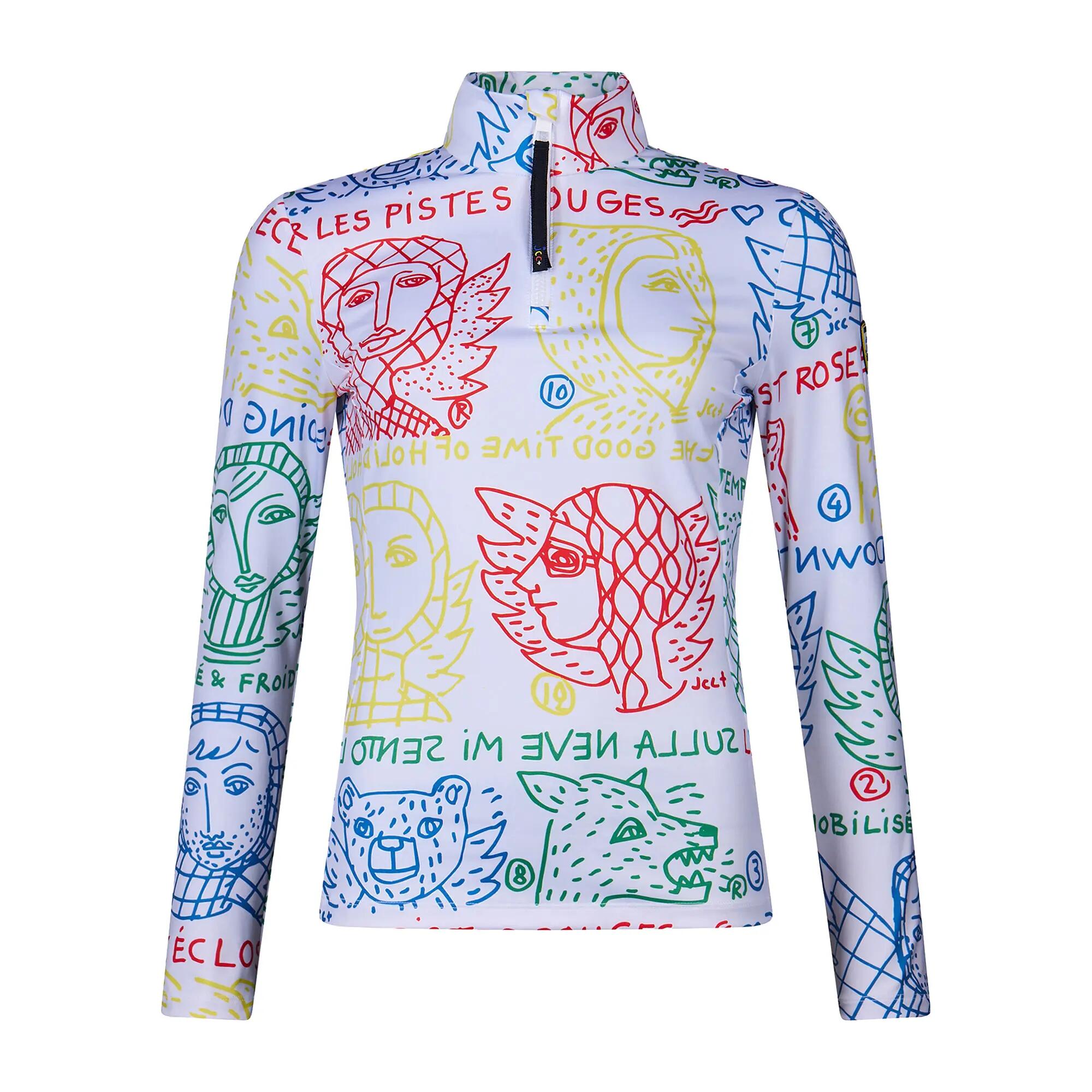 Bluza termoaktywna damska Rossignol JCC Quarter Zip First Layer 7/7