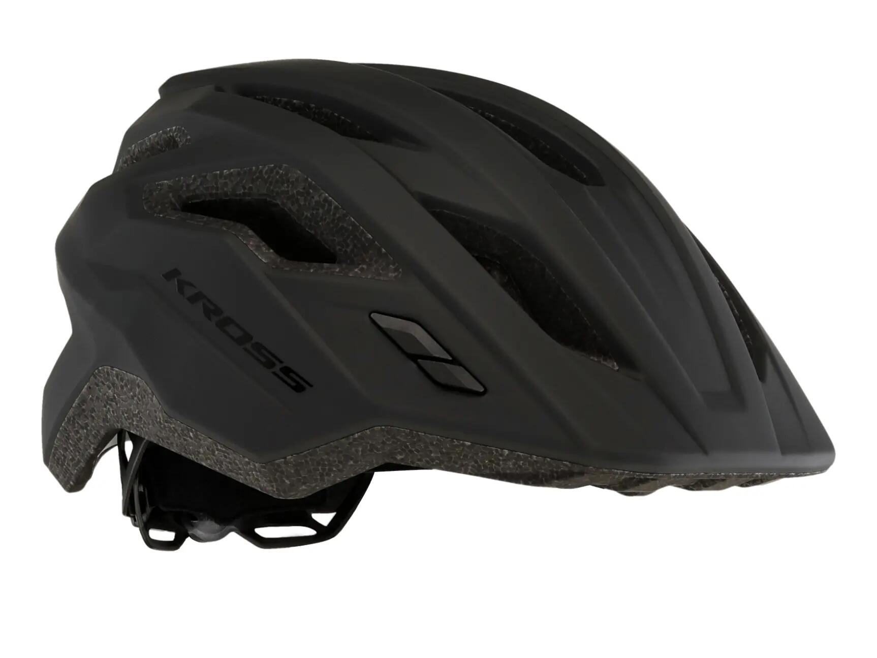 Czarny kask rowerowy dziecięcy KROSS STRATUS 2/7