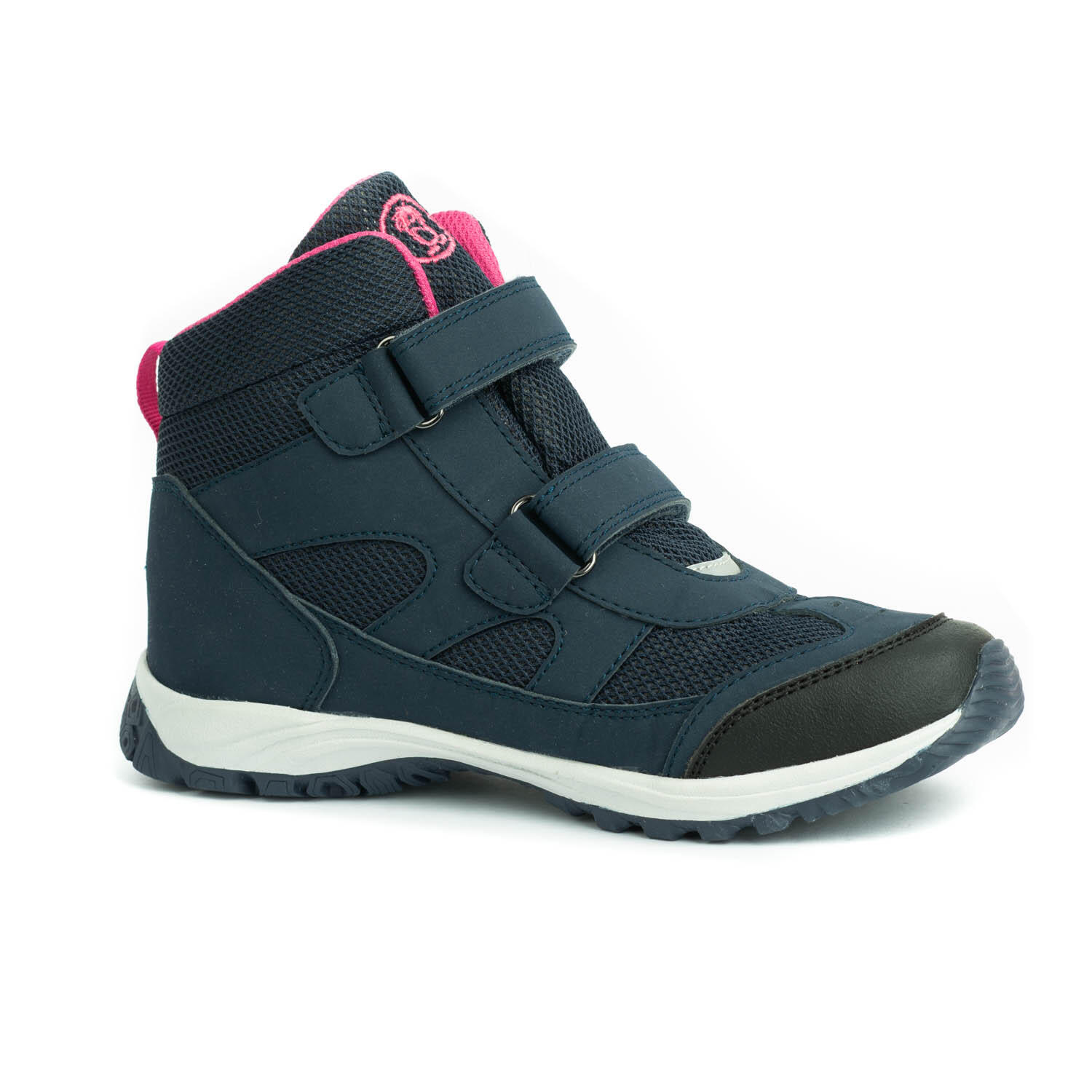 Kinder Winterschuhe Alesund Wasserdicht Marineblau/Magenta 4/5