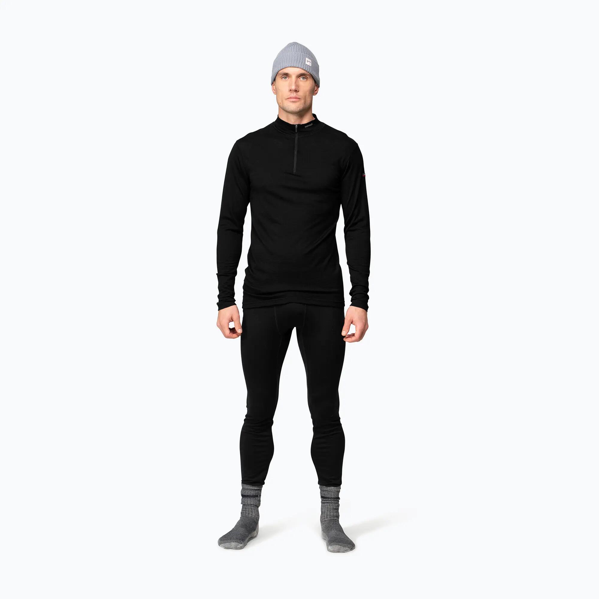 Bluza termoaktywna męska Devold Breeze Merino 150 Zip Neck 2/6