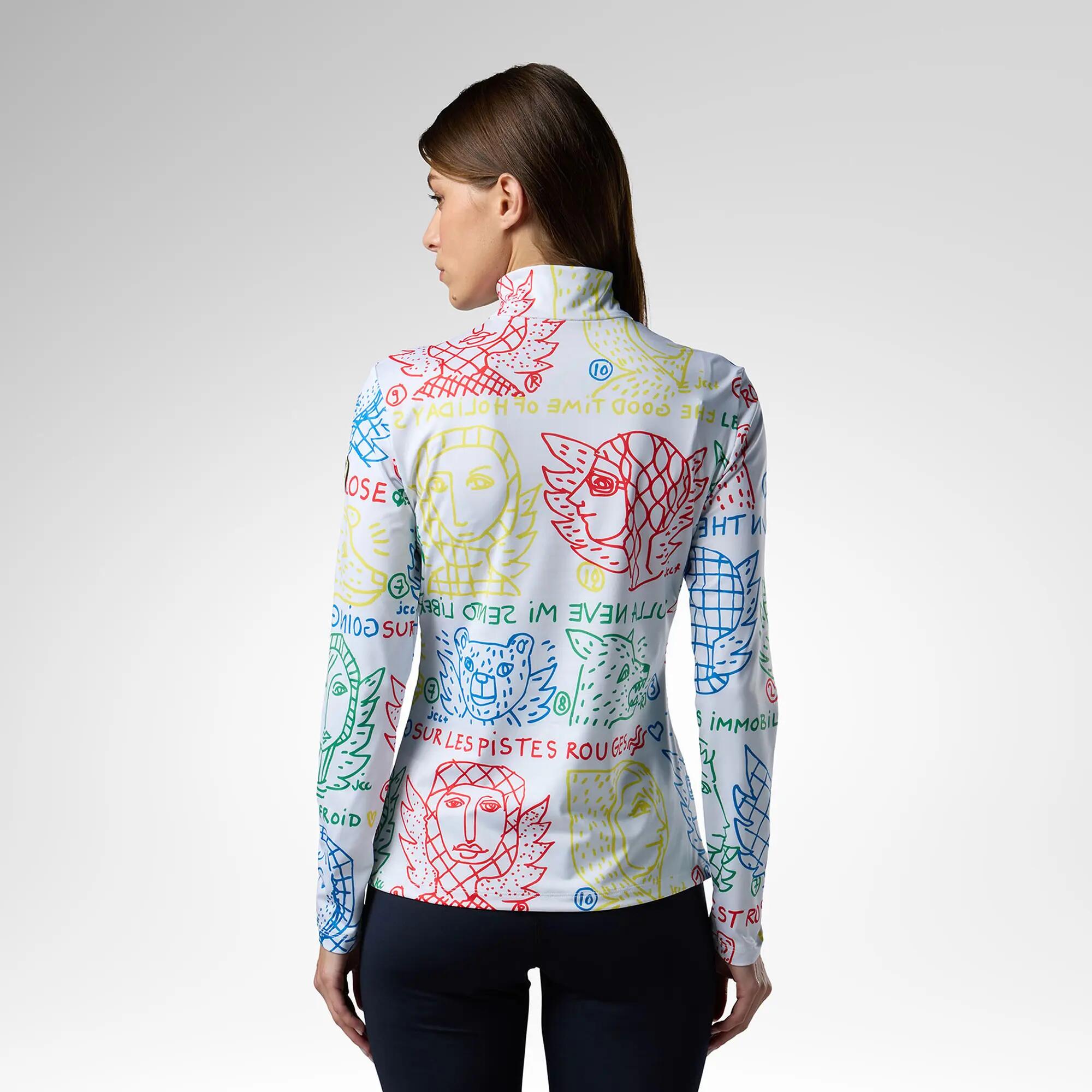 Bluza termoaktywna damska Rossignol JCC Quarter Zip First Layer 3/7
